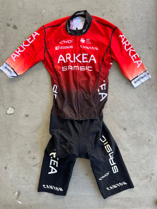 Arkea Samsic | Ekoi Race Suit | Red | Rider-Issued Pro Team Kit