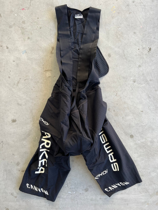 Arkea Samsic | Ekoi Summer Bib Shorts | Black | Rider-Issued Pro Team Kit