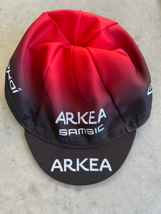 Arkea Samsic | Ekoi Cycling Cap | Red | Rider-Issued Pro Team Kit