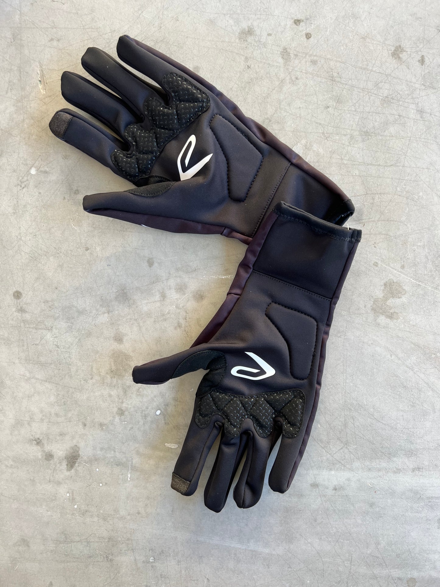 Arkea Samsic | Ekoi Long Finger Gloves | Black | Rider-Issued Pro Team Kit