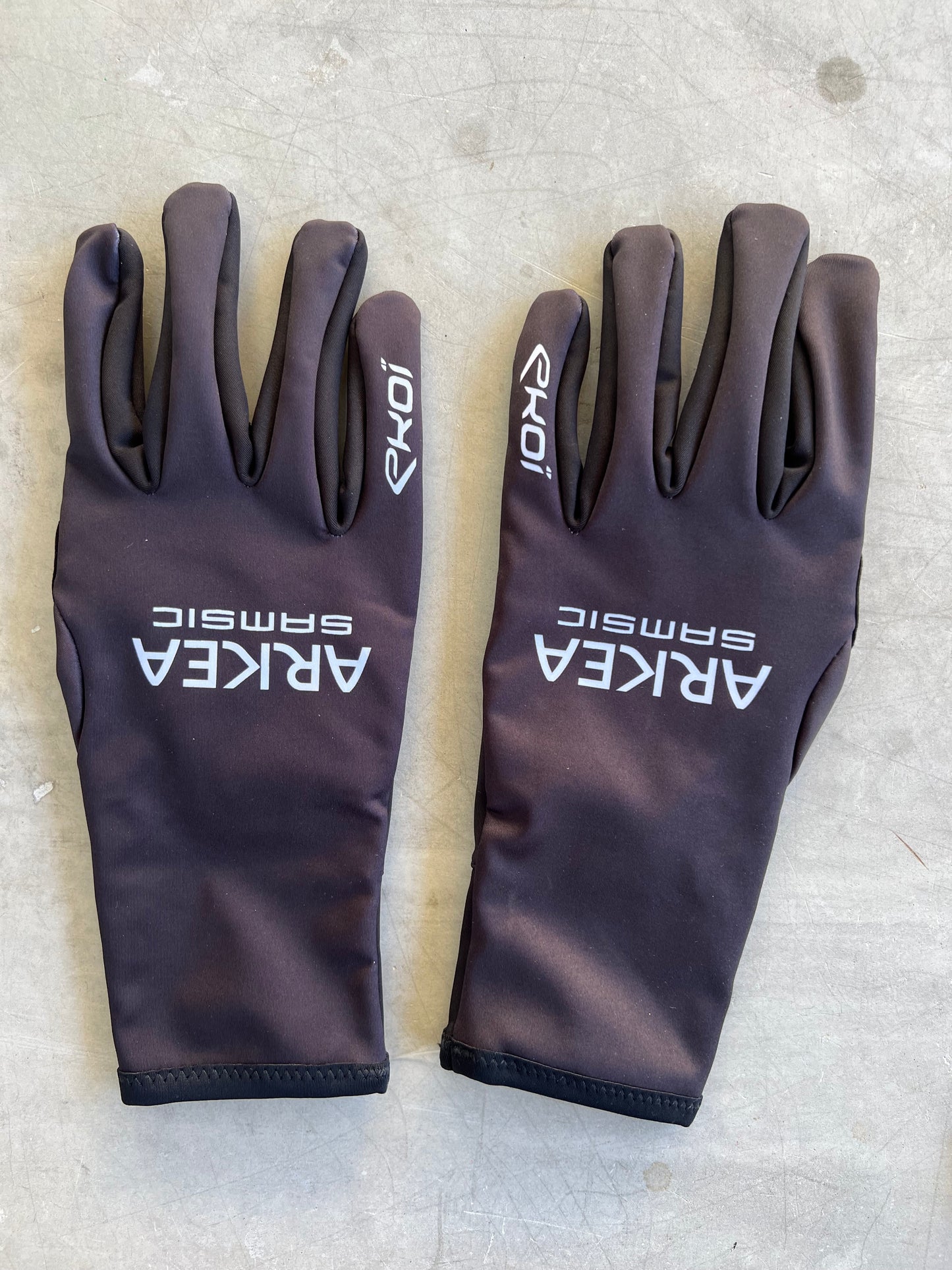 Arkea Samsic | Ekoi Rain Winter Gloves | Black | Rider-Issued Pro Team Kit