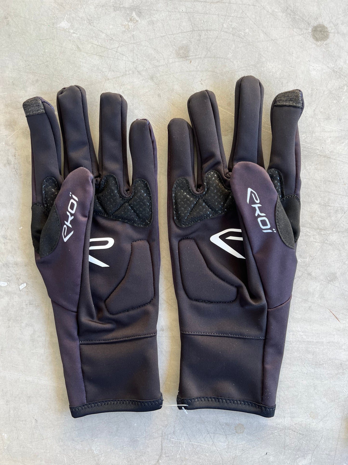 Arkea Samsic | Ekoi Rain Winter Gloves | Black | Rider-Issued Pro Team Kit