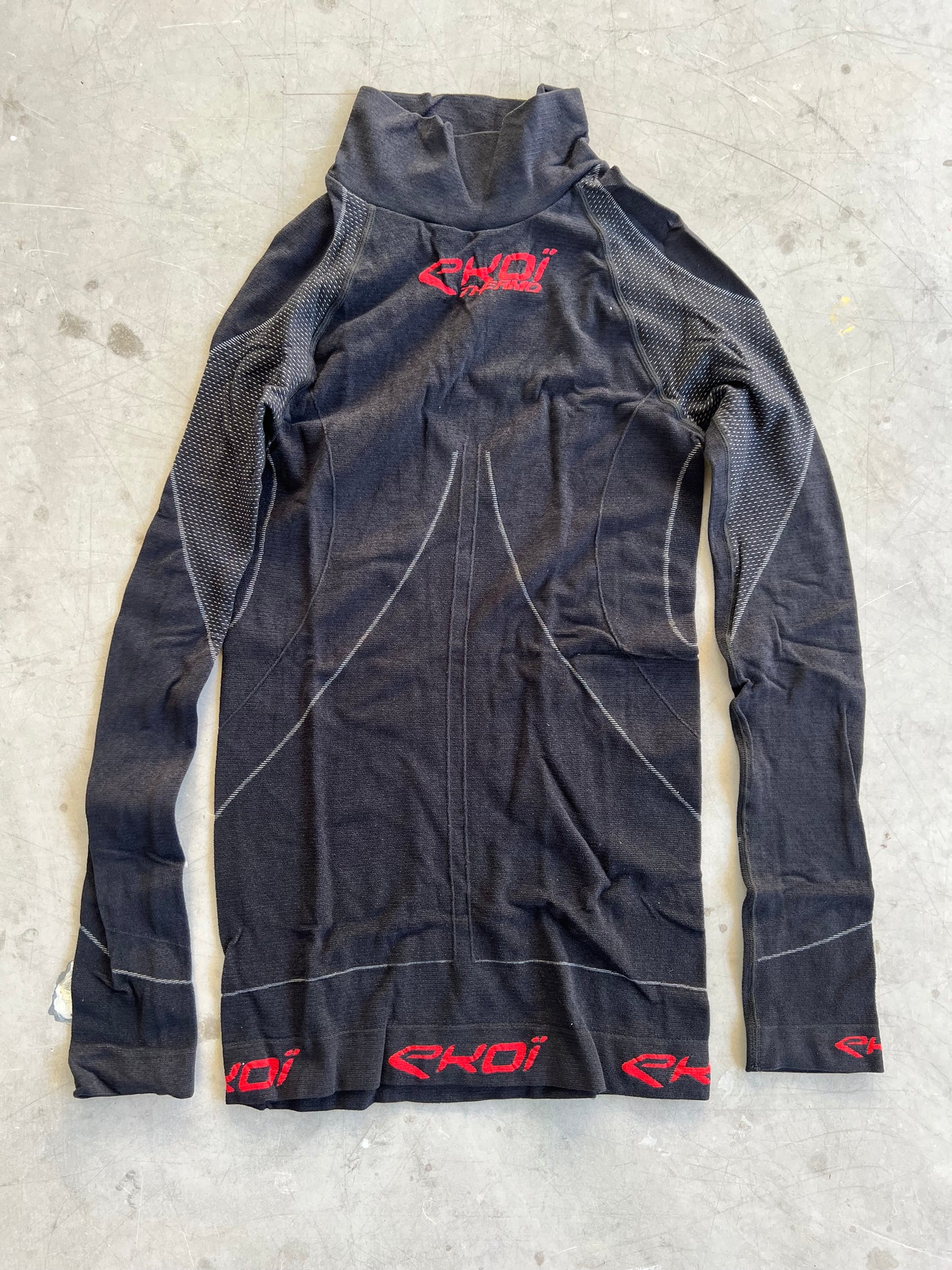 Arkea Samsic | Ekoi Deep Winter Long Sleeve Base Layer | Black | Rider-Issued Pro Team Kit