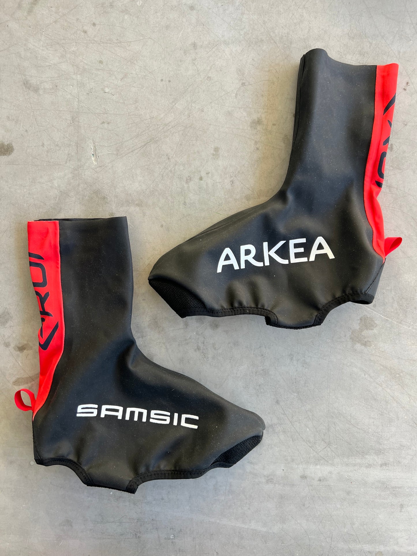 Arkea Samsic | Ekoi Rain Overshoes  | Black | Rider-Issued Pro Team Kit