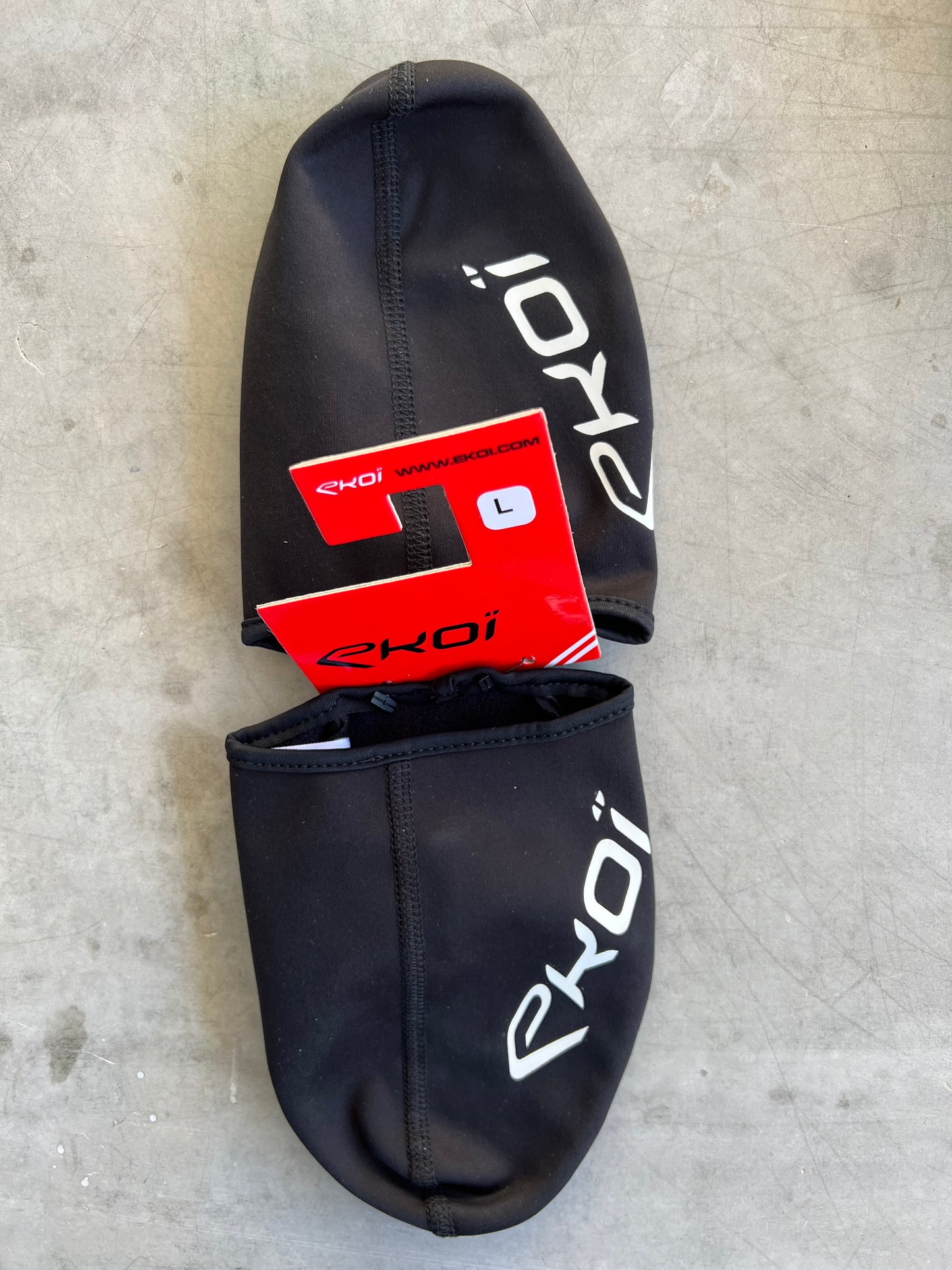 Arkea Samsic | Ekoi Toe Covers | Black | Rider-Issued Pro Team Kit