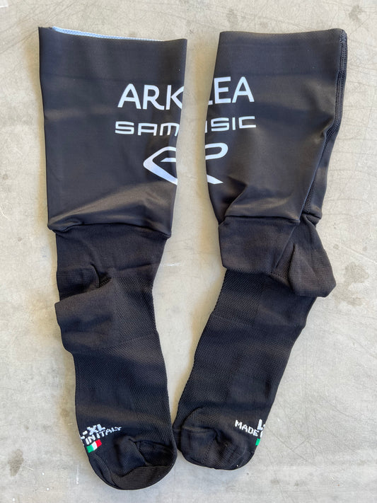 Arkea Samsic | Ekoi Aero Socks | Black | Rider-Issued Pro Team Kit