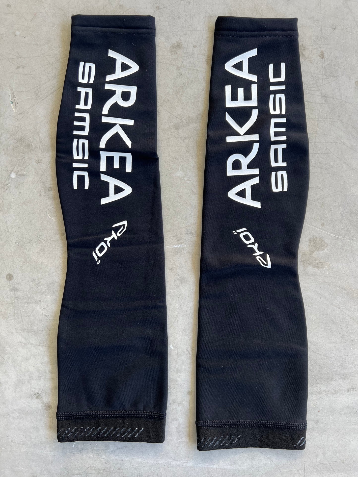 Arkea Samsic | Ekoi Thermal Arm Warmers | Black | Rider-Issued Pro Team Kit