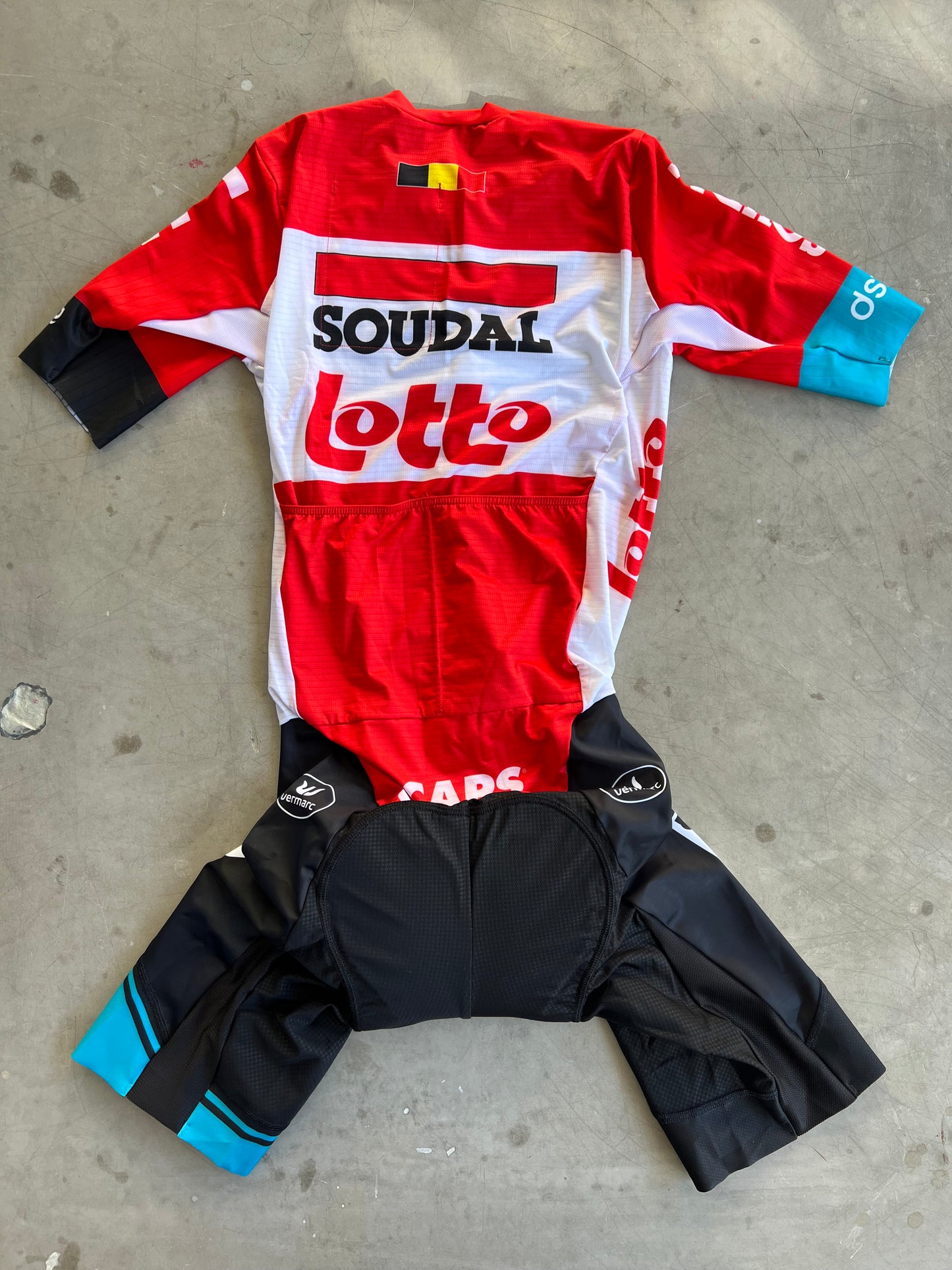 Lotto Soudal | Vermarc Race Suit | Size S | Rider-Issued Pro Team Kit