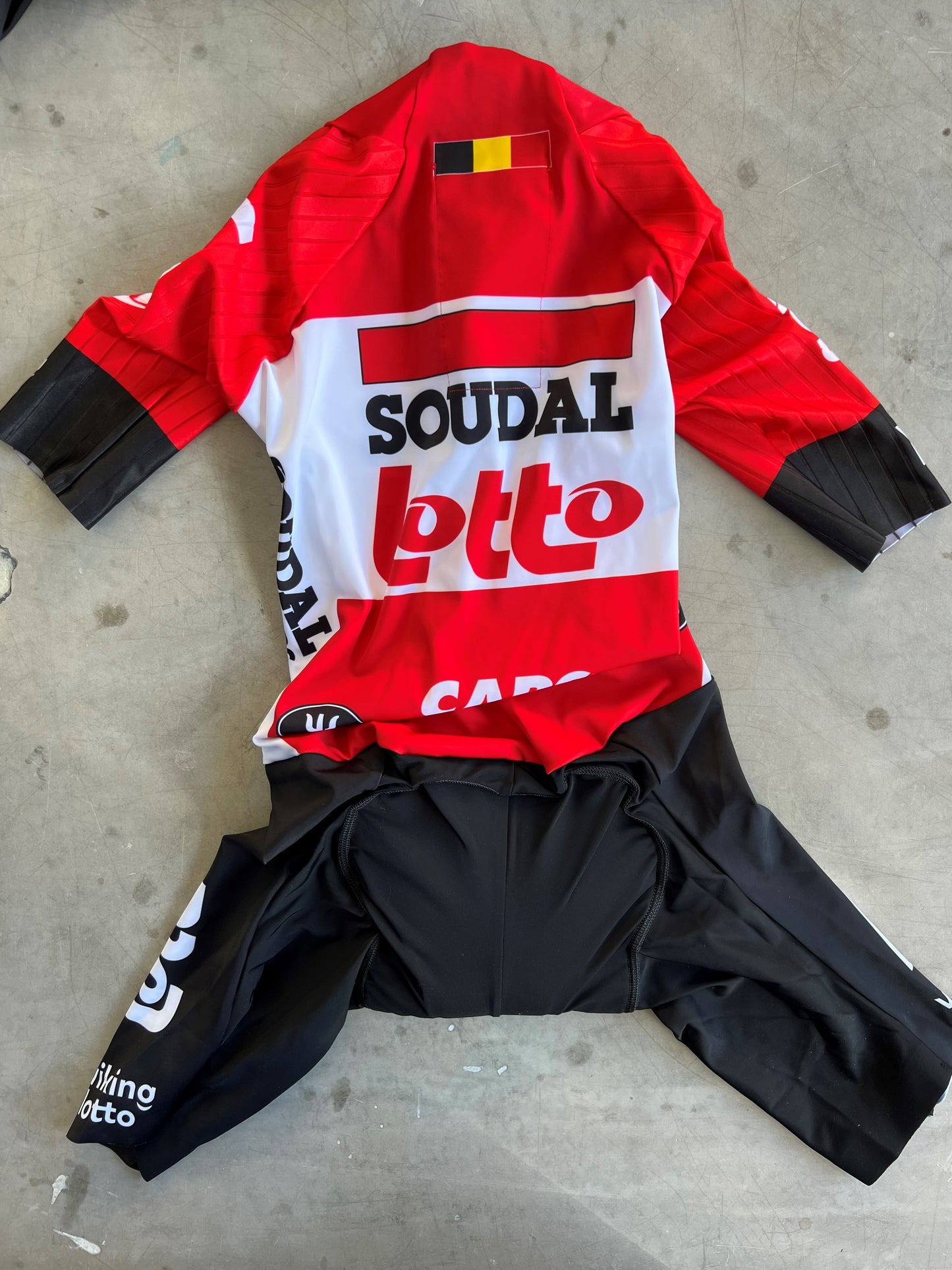 Lotto Soudal | Vermarc Short Sleeve TT Suit | Size S | Rider-Issued Pro Team Kit