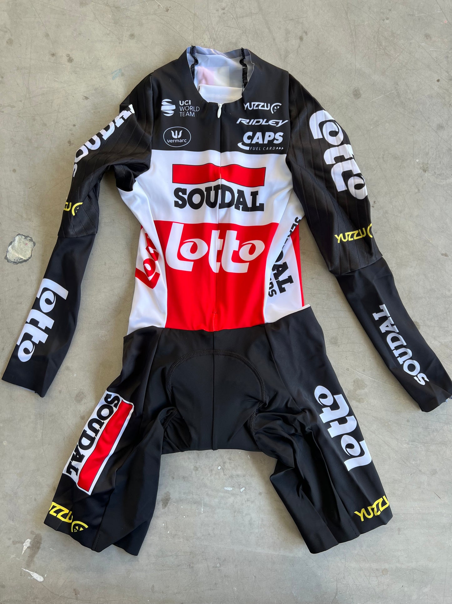 Lotto Soudal | Vermarc Long Sleeve TT Suit | Size S | Rider-Issued Pro Team Kit