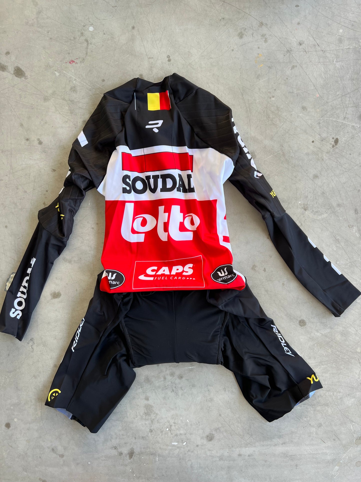 Lotto Soudal | Vermarc Long Sleeve TT Suit | Size S | Rider-Issued Pro Team Kit