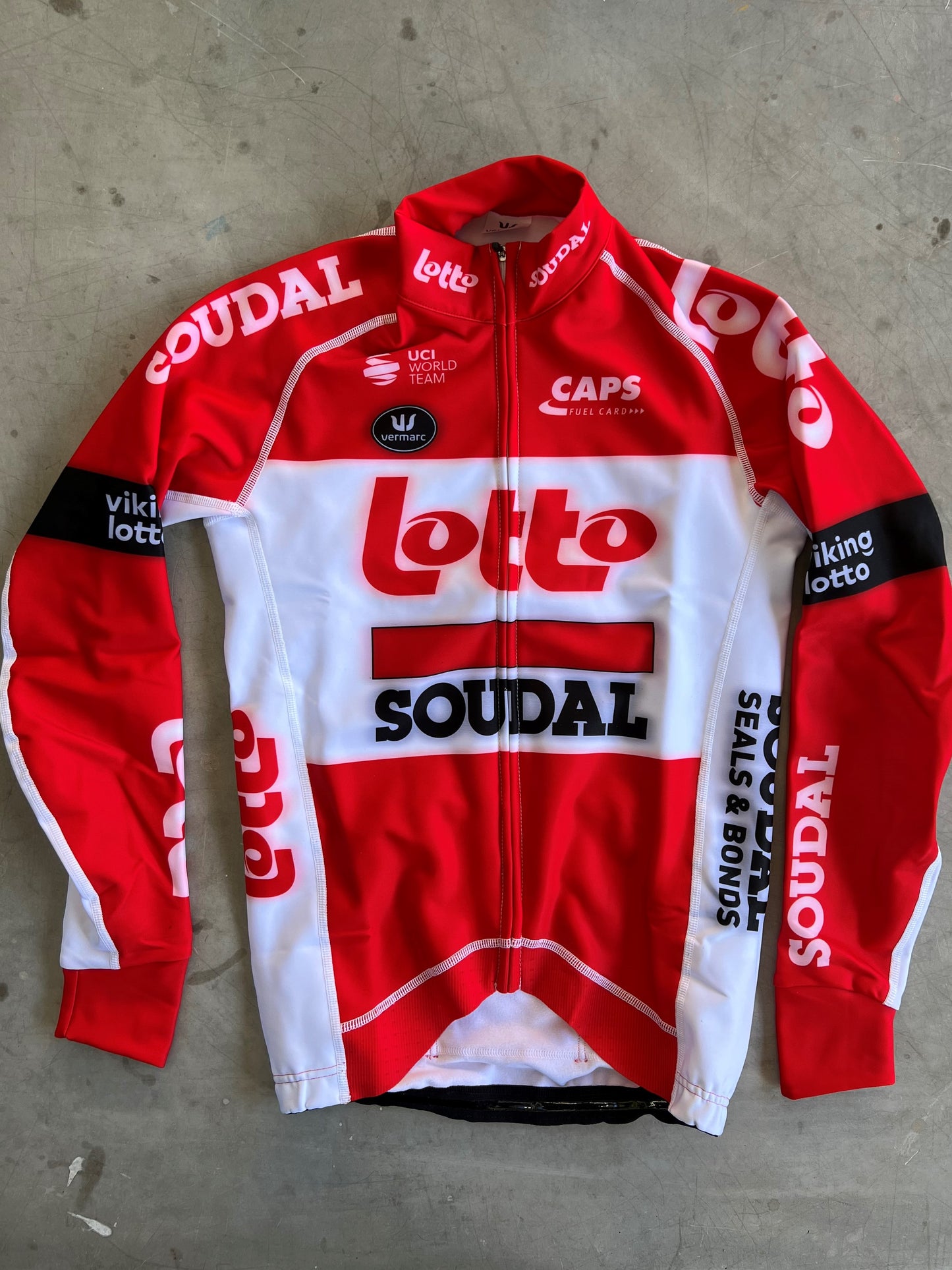 Lotto Soudal | Vermarc Winter Jacket | Size S | Rider-Issued Pro Team Kit