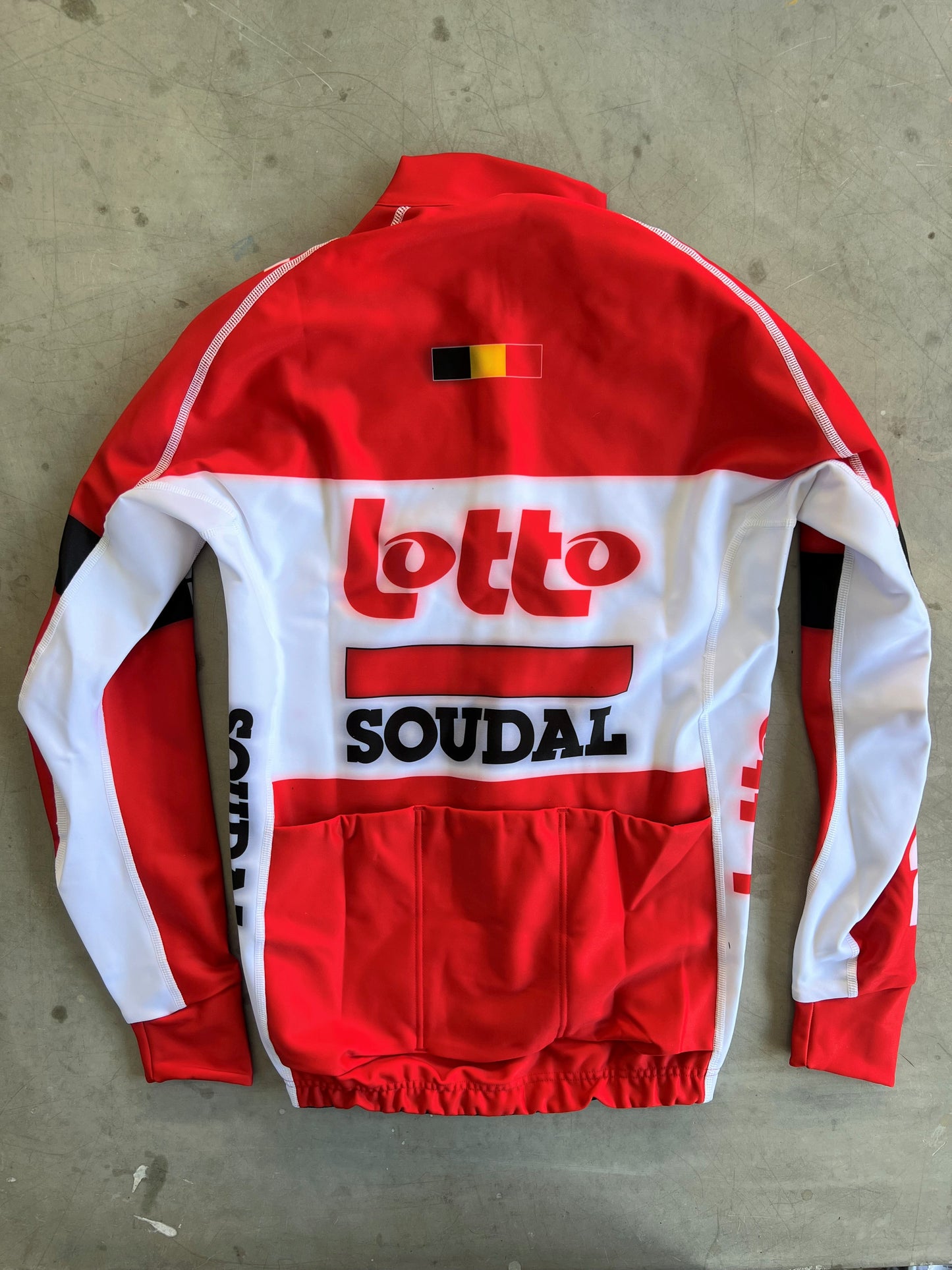 Lotto Soudal | Vermarc Winter Jacket | Size S | Rider-Issued Pro Team Kit