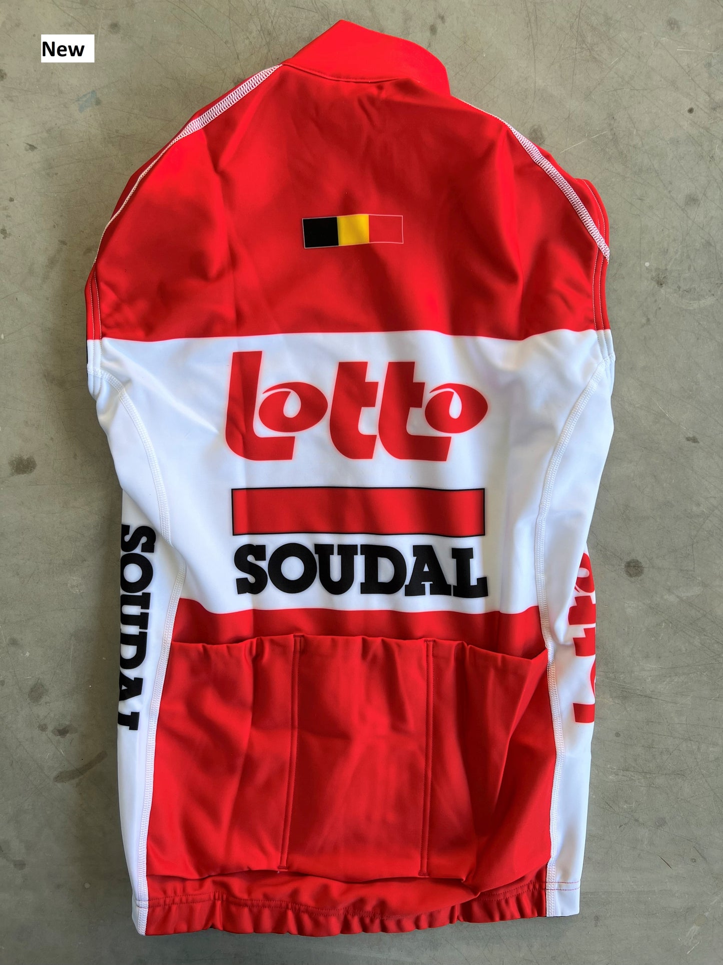 Lotto Soudal | Vermarc Thermal Vest / Gilet | Size S | Rider-Issued Pro Team Kit