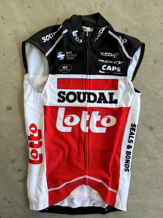 Lotto Soudal | Vermarc Thermal Vest / Gilet | Size S | Rider-Issued Pro Team Kit