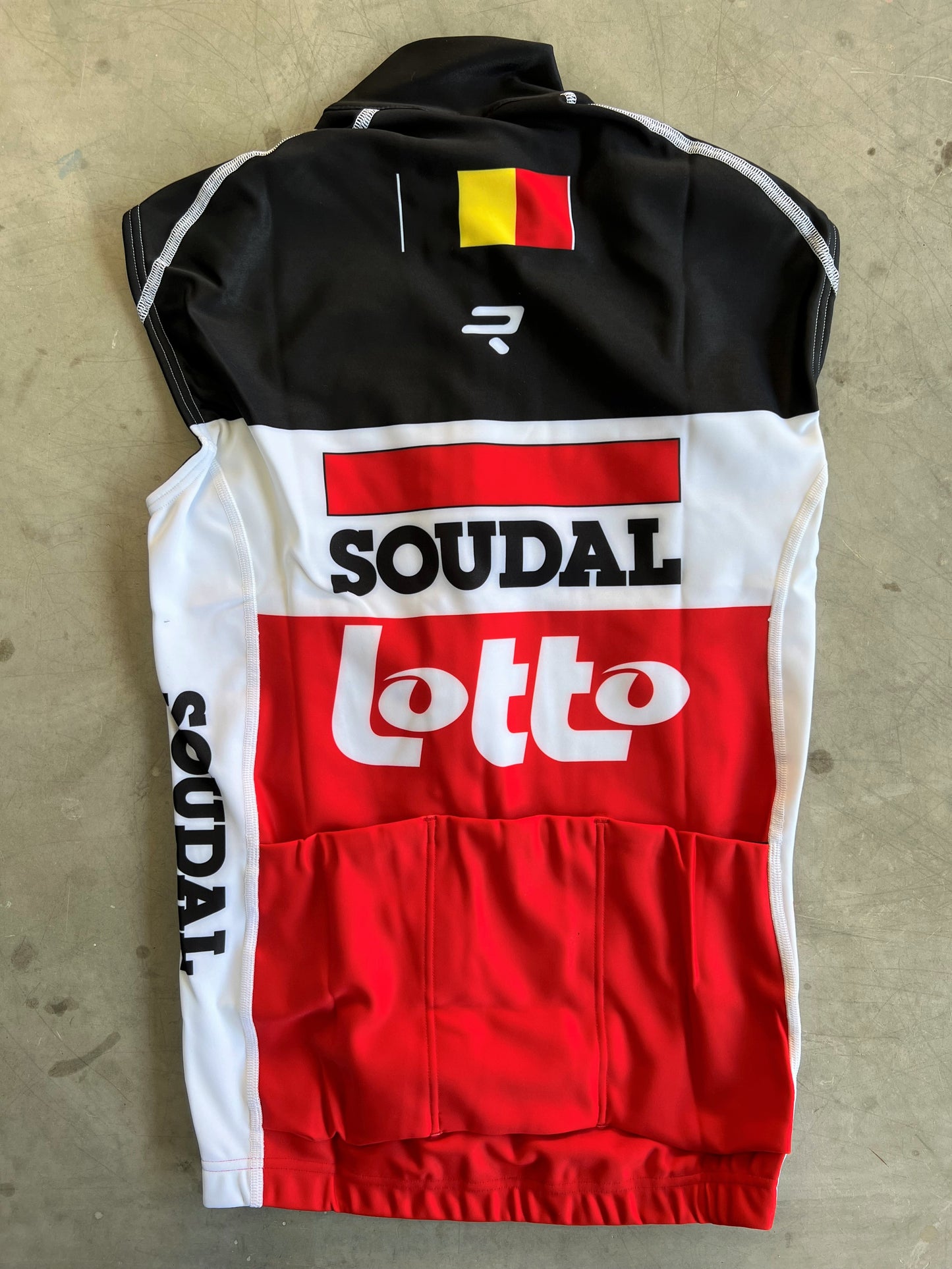 Lotto Soudal | Vermarc Thermal Vest / Gilet | Size S | Rider-Issued Pro Team Kit