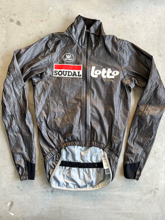 Lotto Soudal | Vermarc Rain Jacket | Size XS | Rider-Issued Pro Team Kit