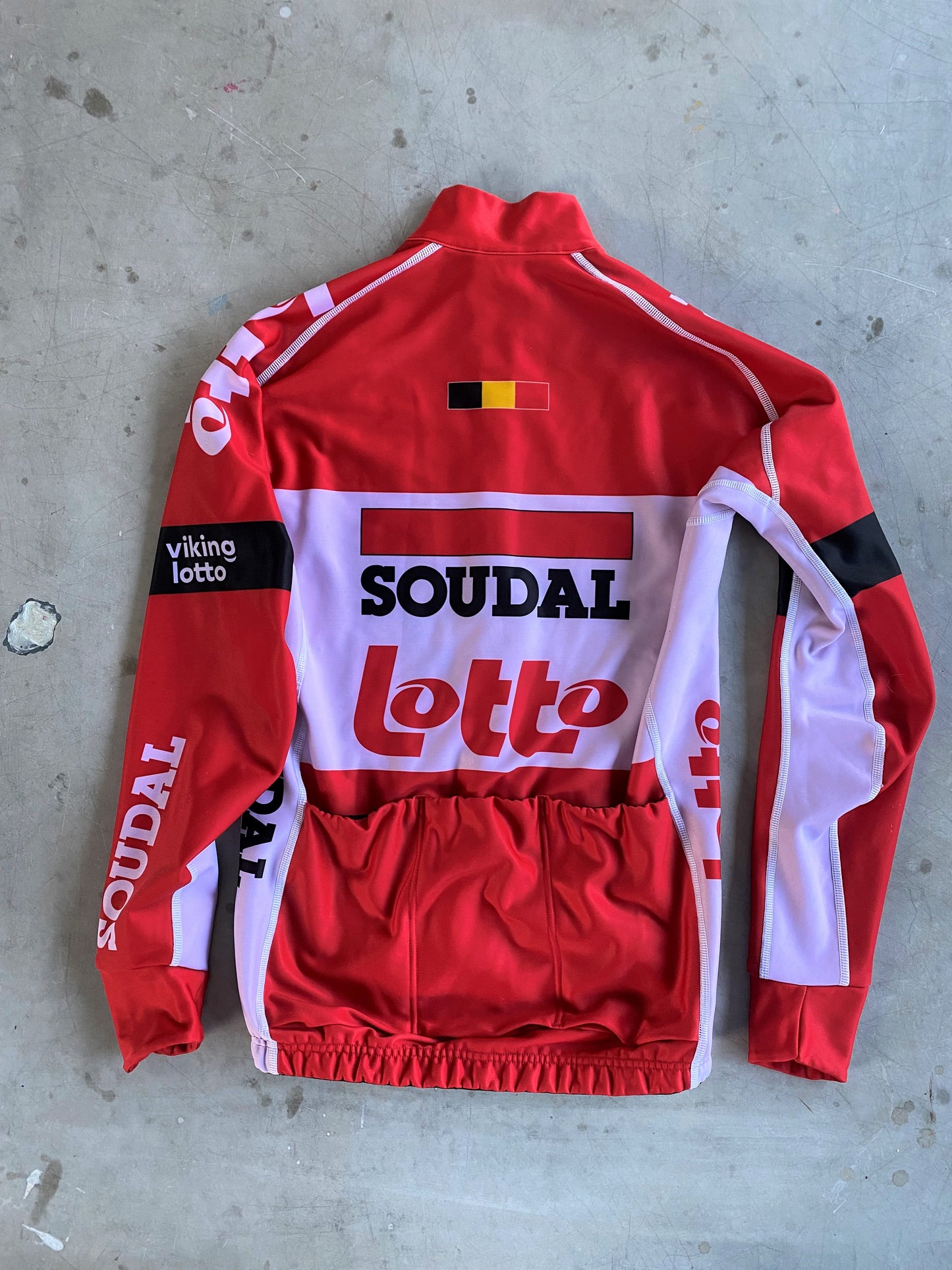 Lotto Soudal | Vermarc Long Sleeve Thermal Jersey | Size S | Rider-Issued Pro Team Kit