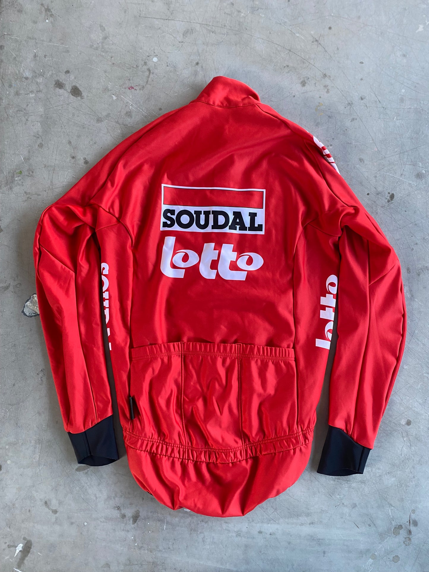 Lotto Soudal | Vermarc Long Sleeve Thermal Jacket | Size S | Rider-Issued Pro Team Kit