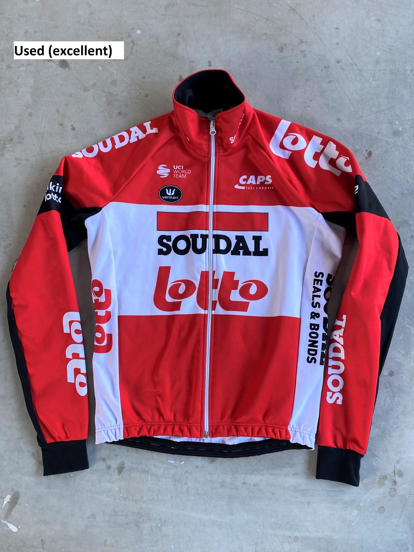 Lotto Soudal | Vermarc Long Sleeve Gabba Jersey | Size S | Rider-Issued Pro Team Kit