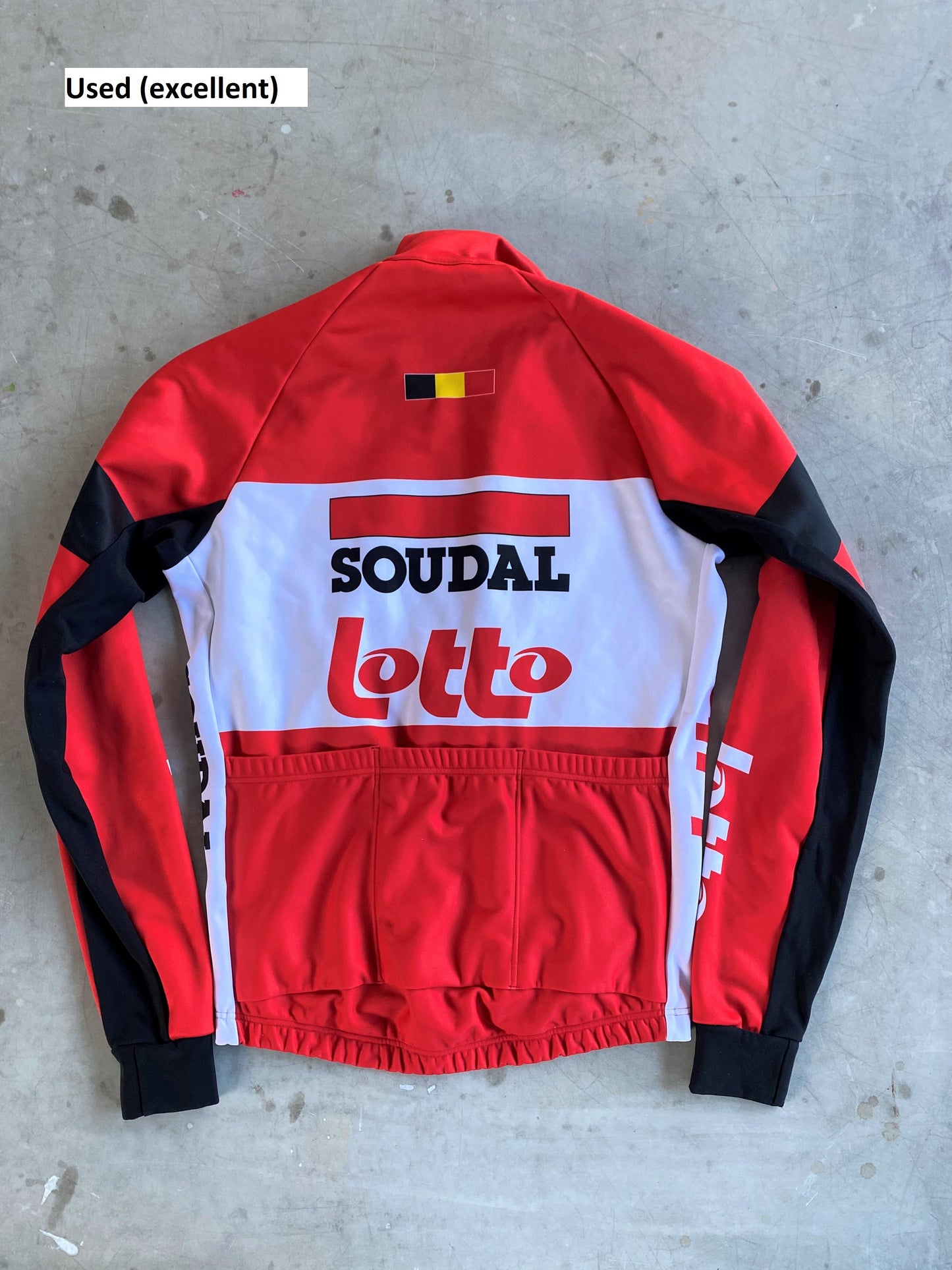 Lotto Soudal | Vermarc Long Sleeve Gabba Jersey | Size S | Rider-Issued Pro Team Kit