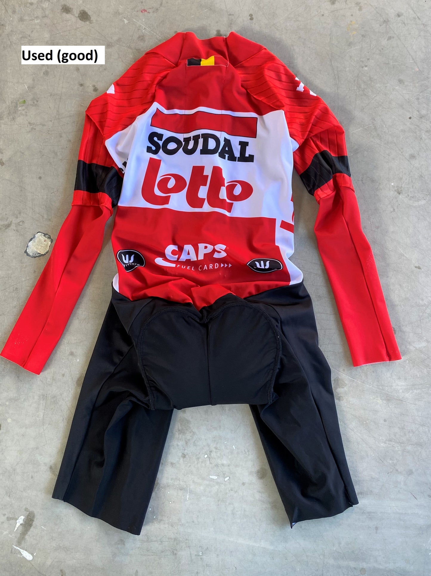 Lotto Soudal | Vermarc Long Sleeve TT Suit | Size S | Rider-Issued Pro Team Kit