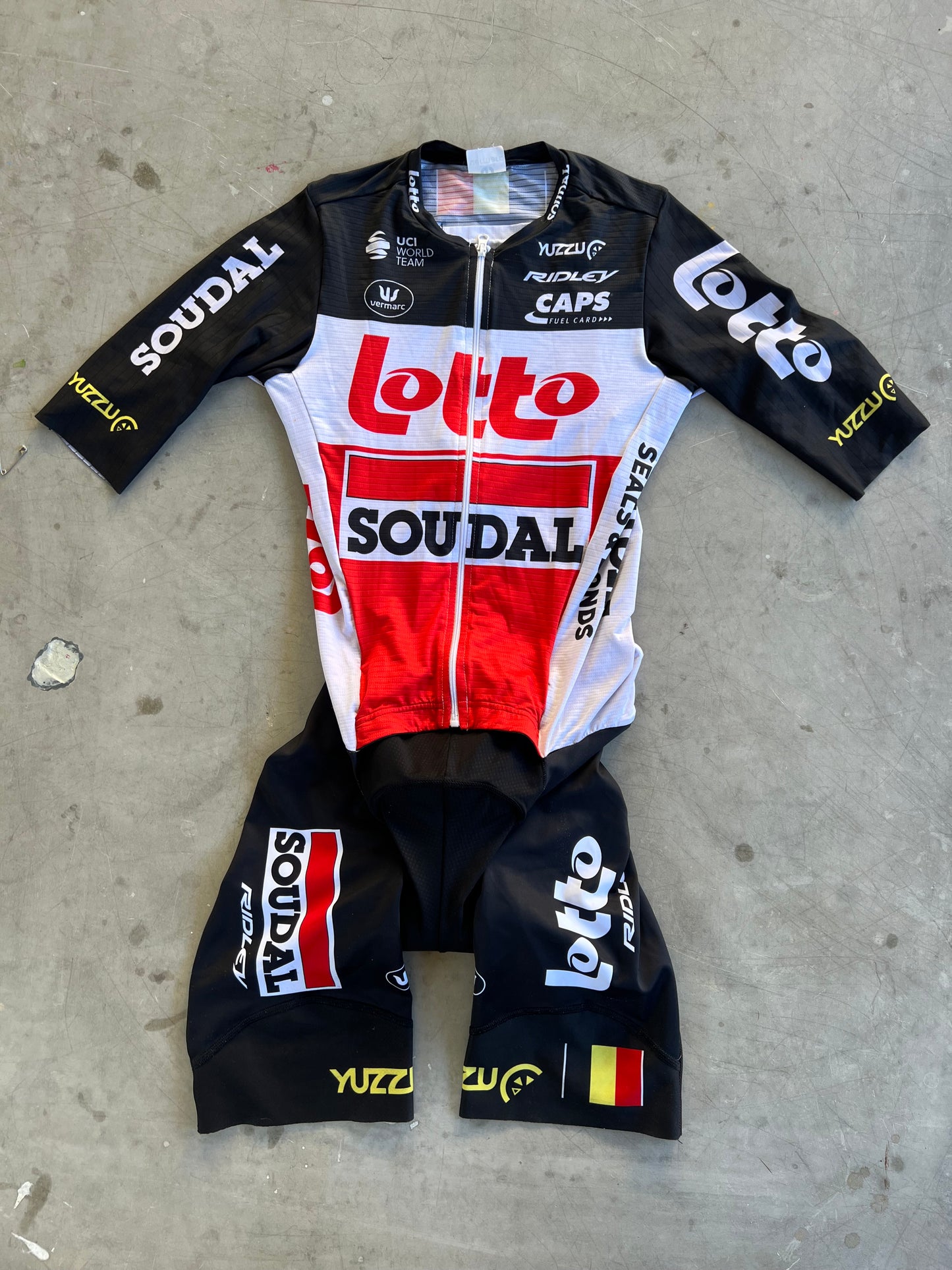 Lotto Soudal | Vermarc Race Suit | Size S | Rider-Issued Pro Team Kit