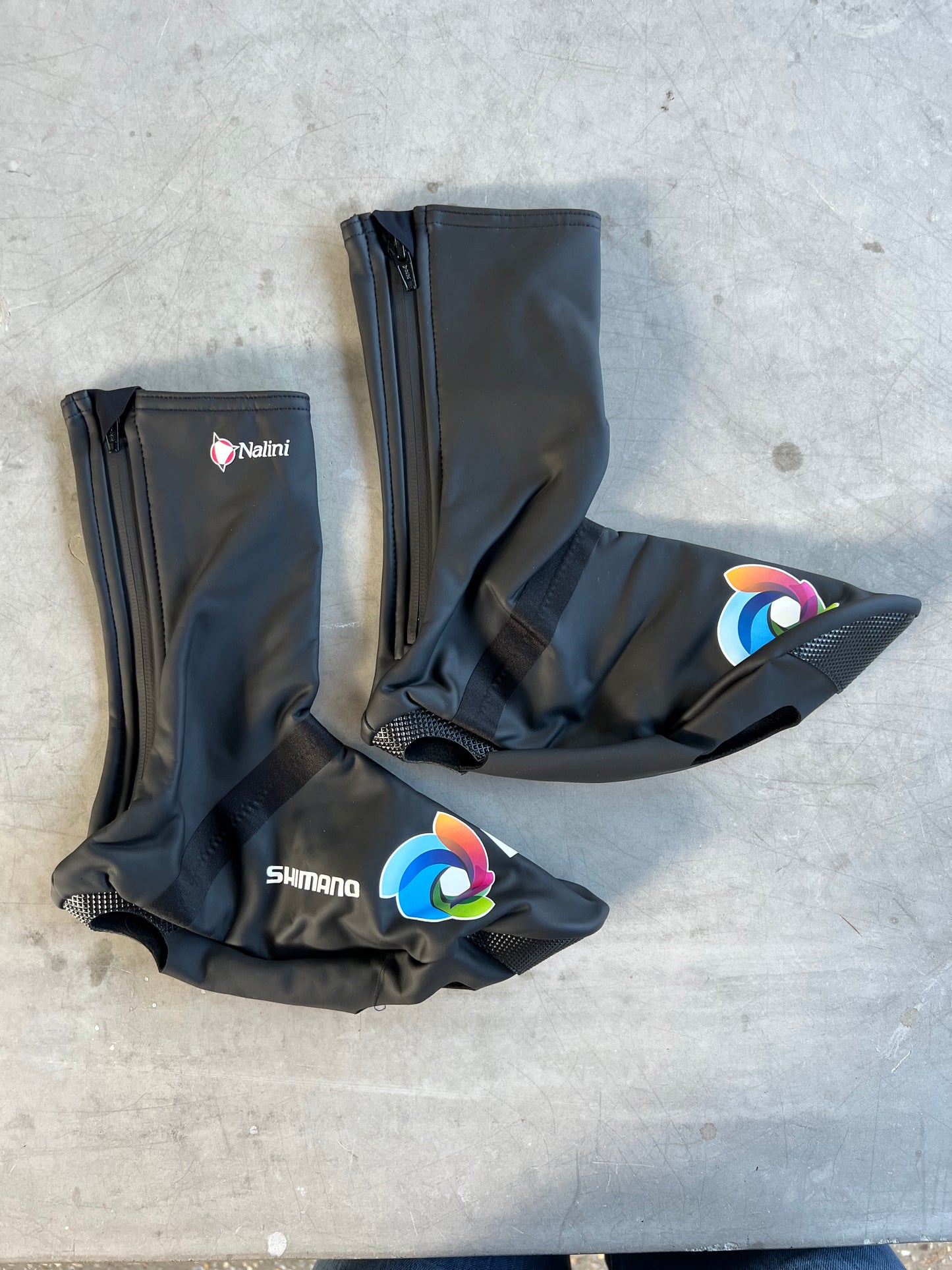 DSM | Nalini Thermal Rain Over-Shoes | 3XL | Rider-Issued Pro Team Kit