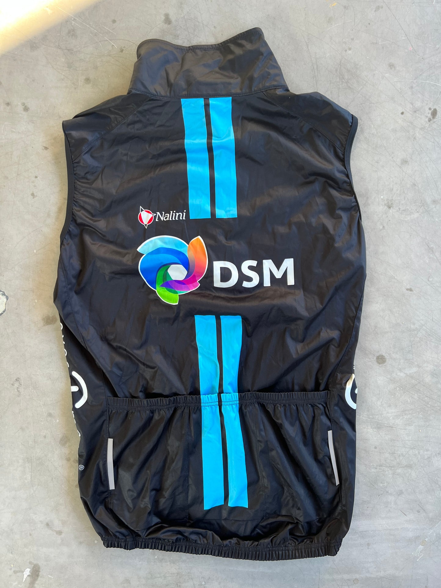 DSM | Nalini Rain Gilet | M | Rider-Issued Pro Team Kit