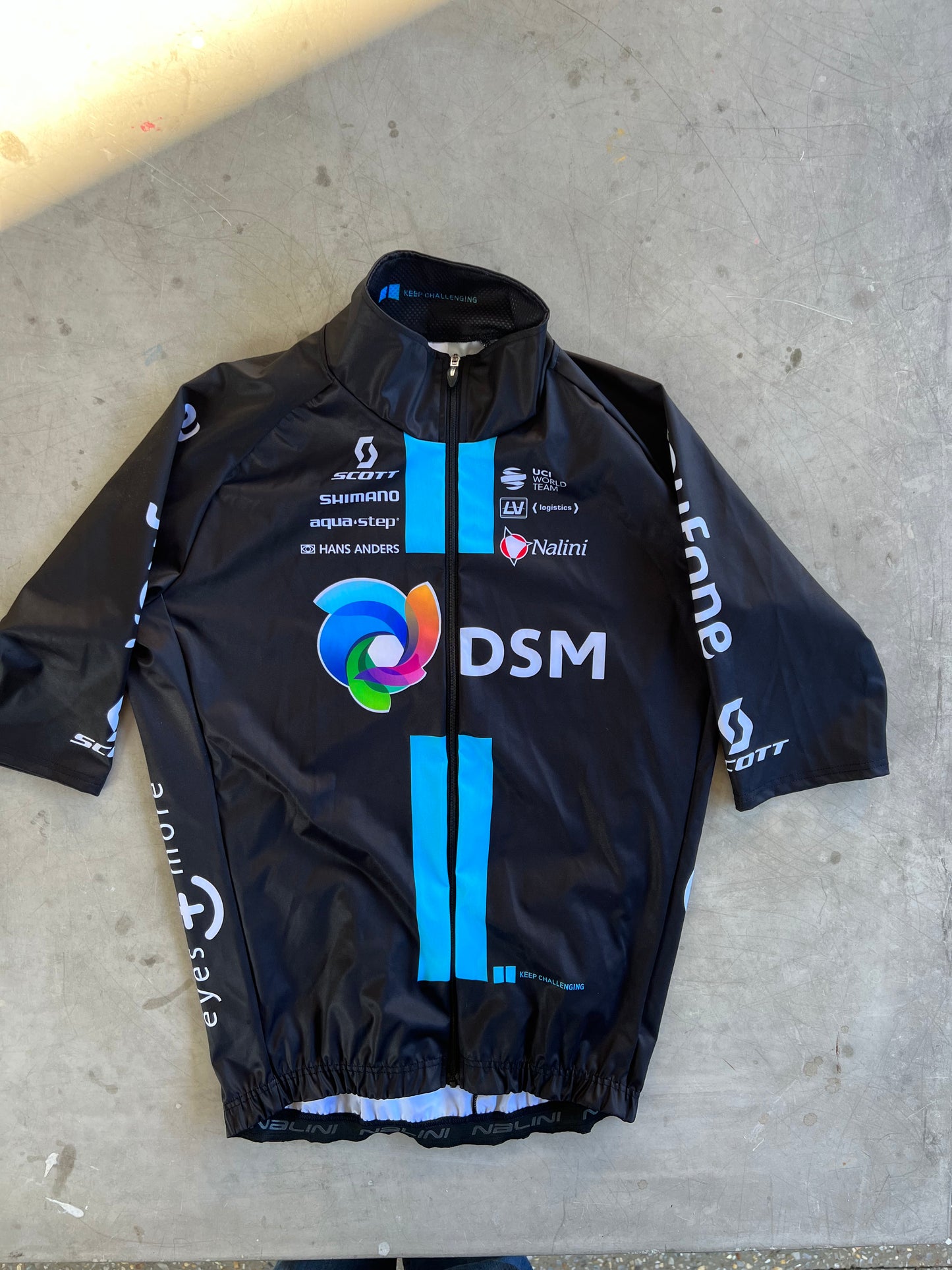 DSM | Nalini Short Sleeve Light Gabba Jersey | M | Rider-Issued Pro Team Kit