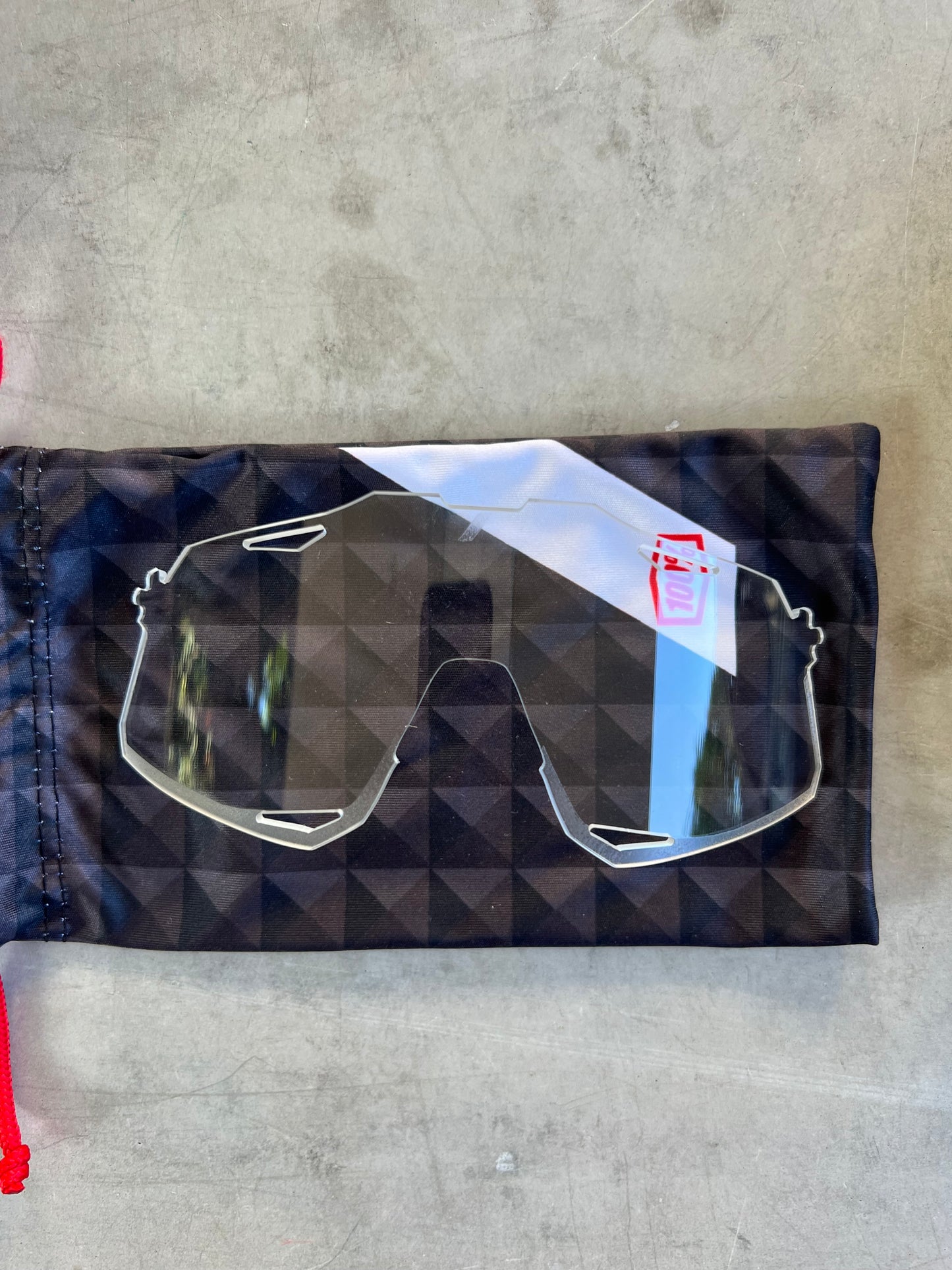 Alpecin Deceuninck | 100% Hypercraft Sunglasses | Light Grey | Rider-Issued Pro Team Kit