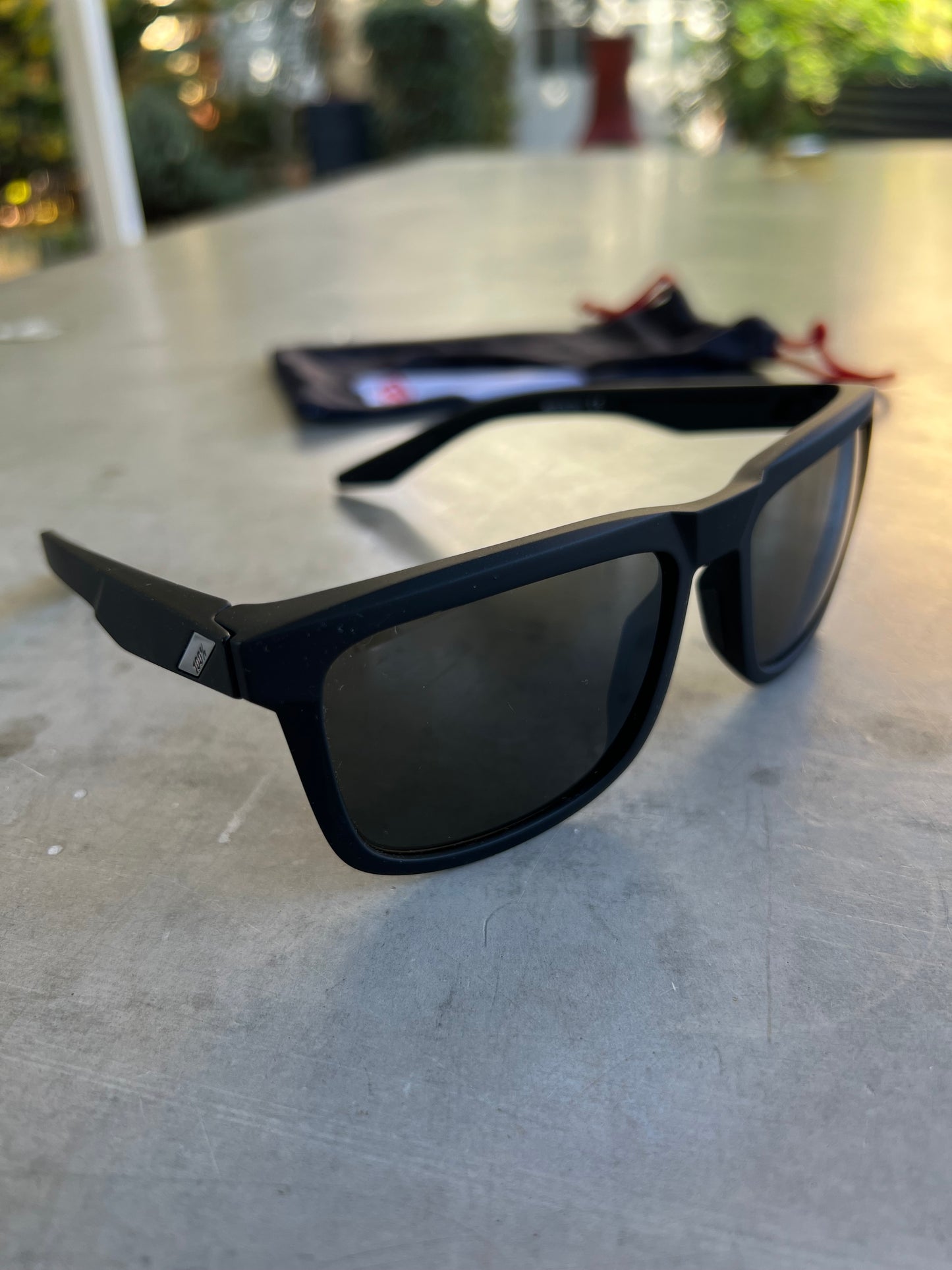 Alpecin Deceuninck | 100% Blake Sunglasses | Black | Rider-Issued Casual Pro Team Kit