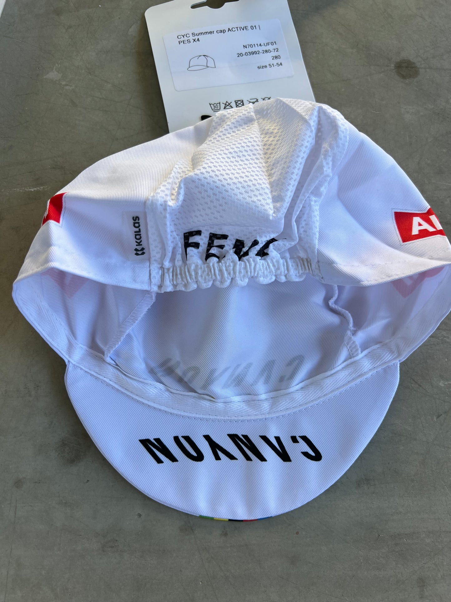 Alpecin Fenix | Kalas World Champion Summer Cap | Rider-Issued Pro Team Kit