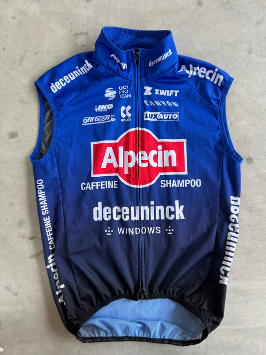 Alpecin Deceuninck Women | Kalas Light Wind Vest | S | Rider-Issued Pro Team Kit