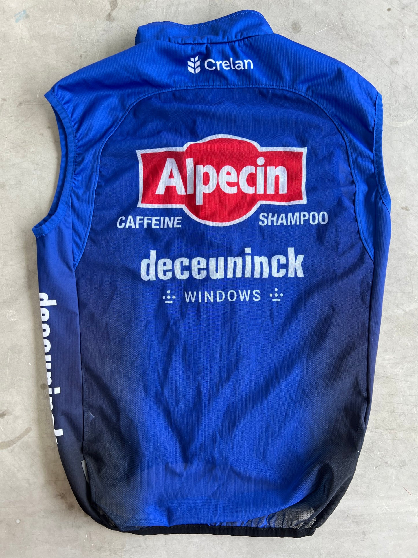 Alpecin Deceuninck Women | Kalas Light Wind Vest | S | Rider-Issued Pro Team Kit