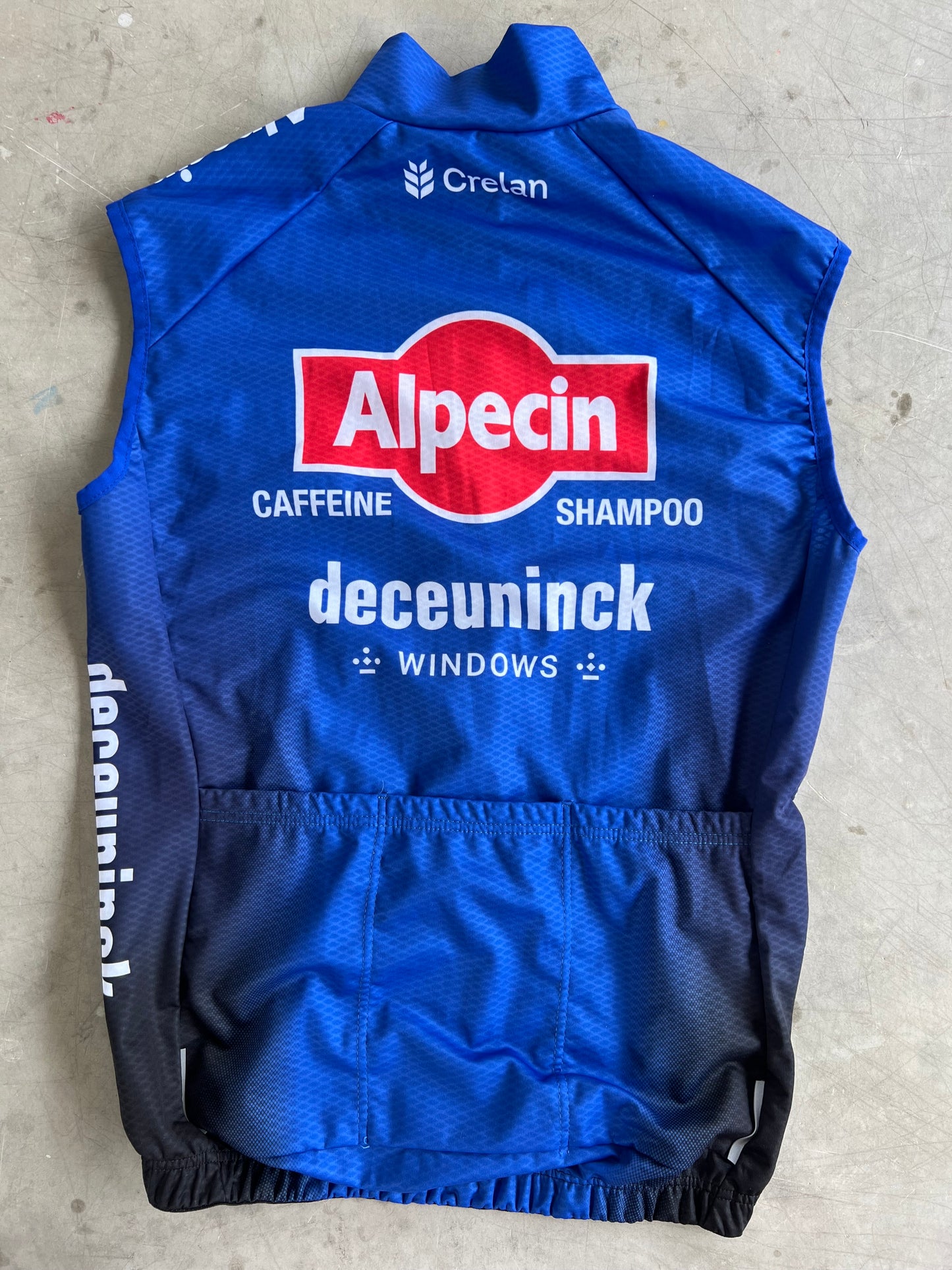 Alpecin Deceuninck Women | Kalas Rain Gilet | S | Rider-Issued Pro Team Kit