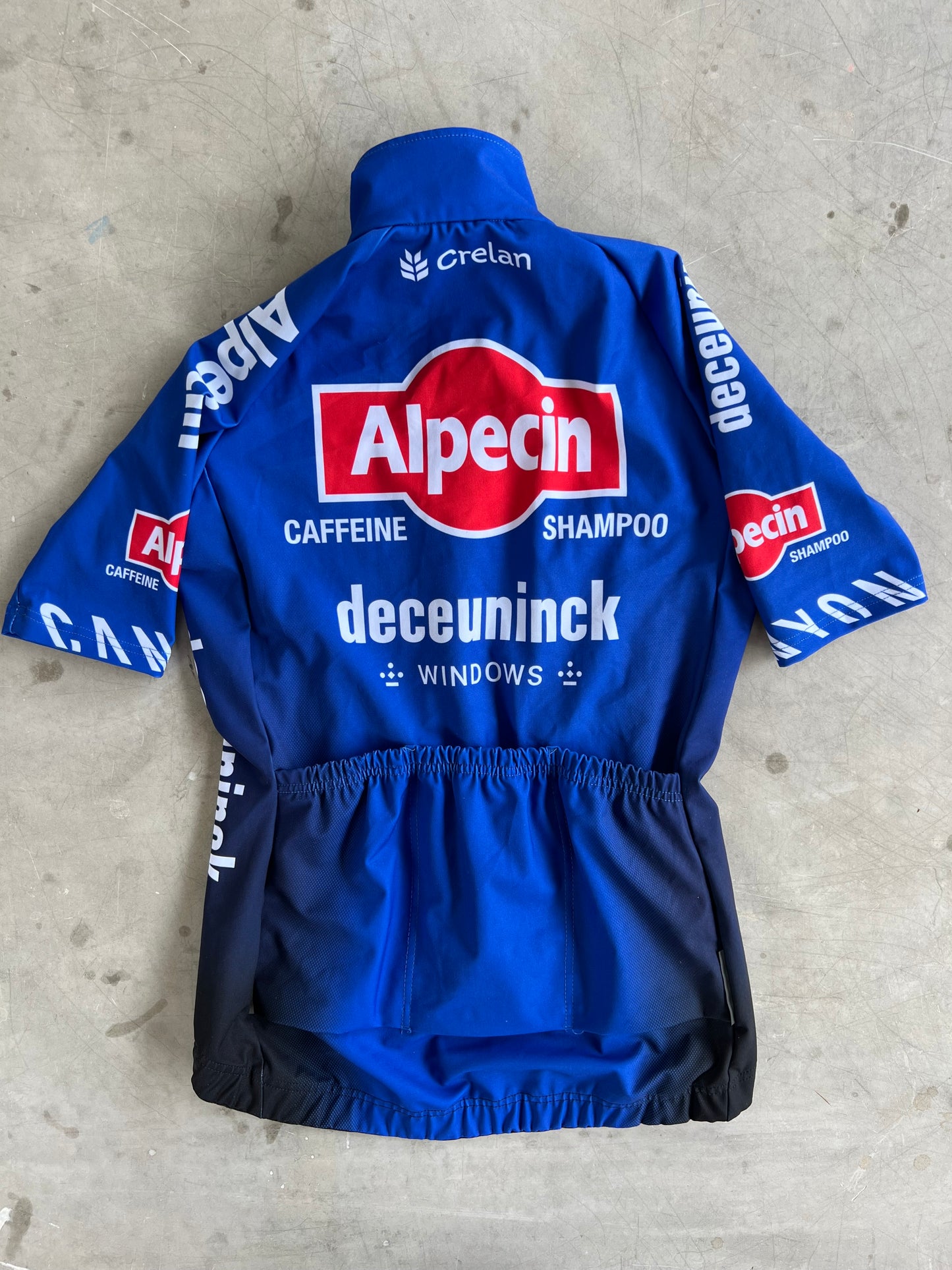 Alpecin Deceuninck Women | Kalas Short Sleeve Winter Gabba Jersey | XS | Rider-Issued Pro Team Kit