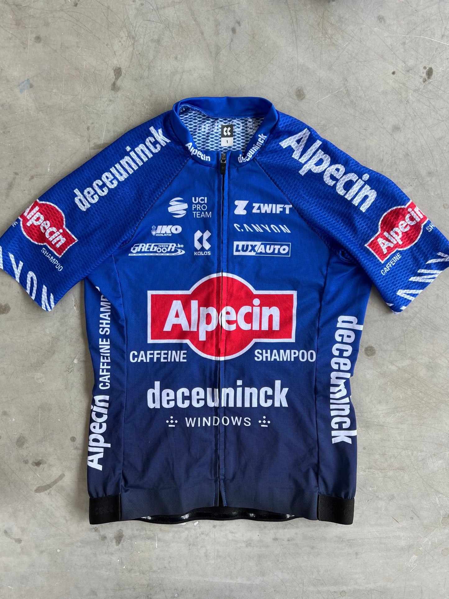 Alpecin Deceuninck Women | Kalas Short Sleeve Summer Jersey | S | Rider-Issued Pro Team Kit