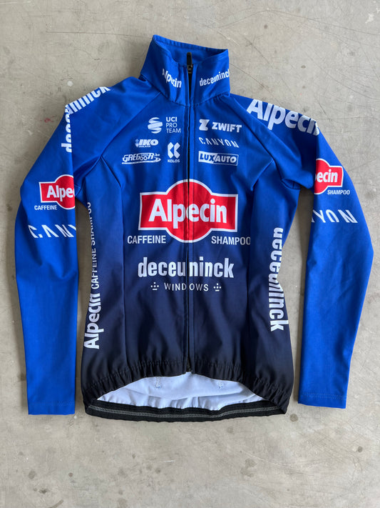 Alpecin Deceuninck Women | Kalas Long Sleeve Winter Gabba Jersey | XS | Rider-Issued Pro Team Kit