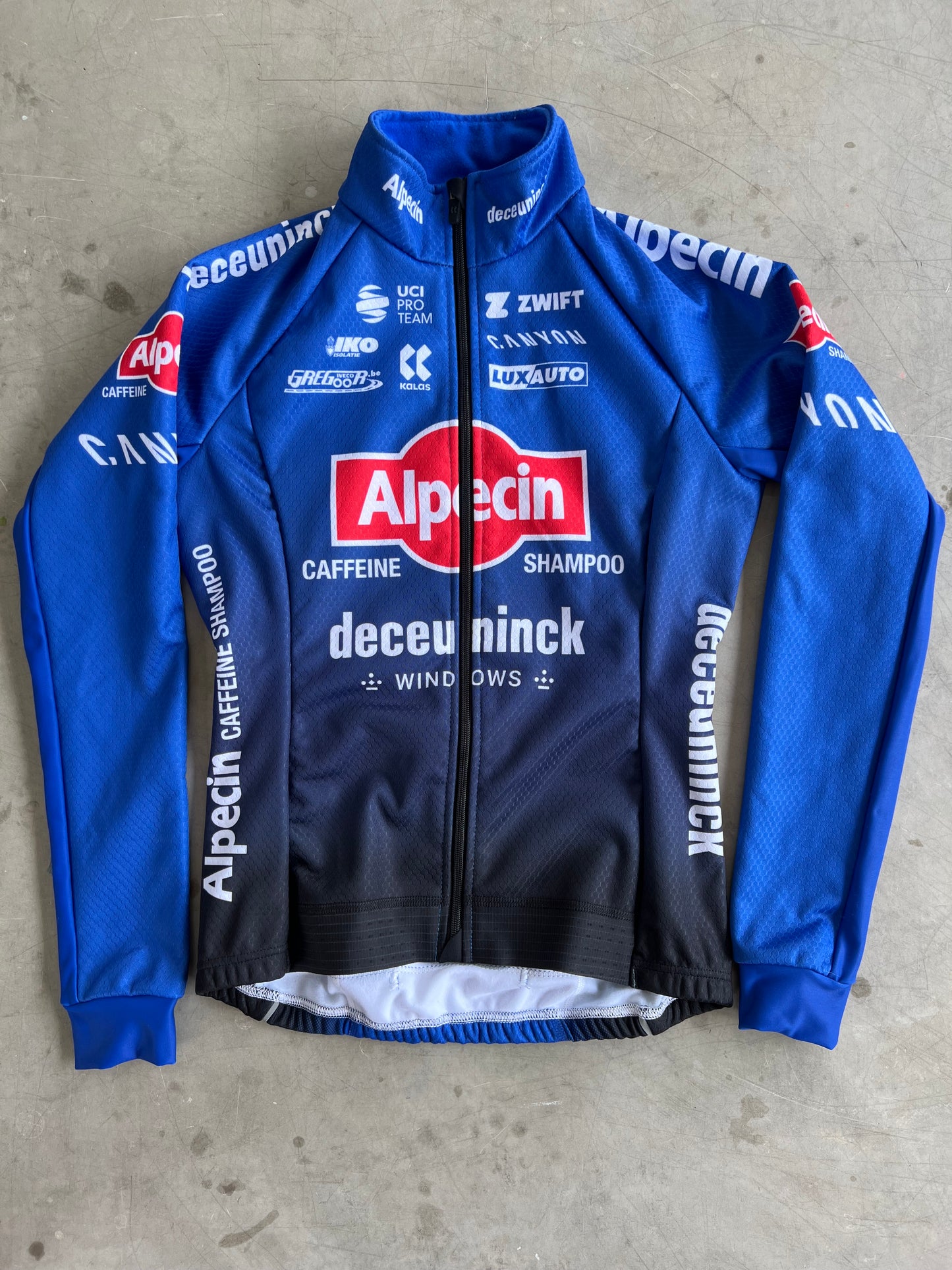 Alpecin Deceuninck Women | Kalas Long Sleeve Winter Gabba Jacket | S | Rider-Issued Pro Team Kit