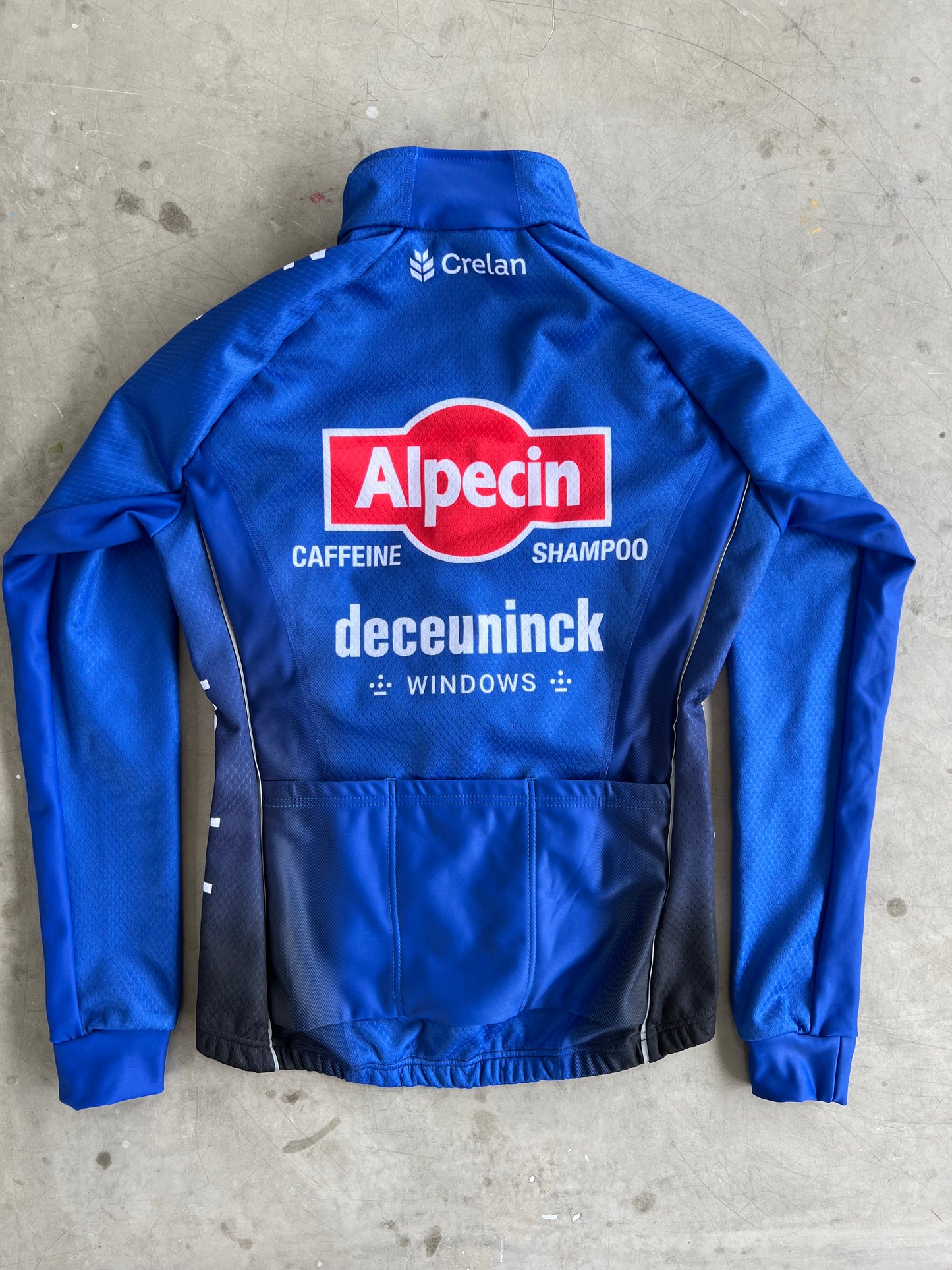 Alpecin Deceuninck Women | Kalas Long Sleeve Winter Gabba Jacket | S | Rider-Issued Pro Team Kit