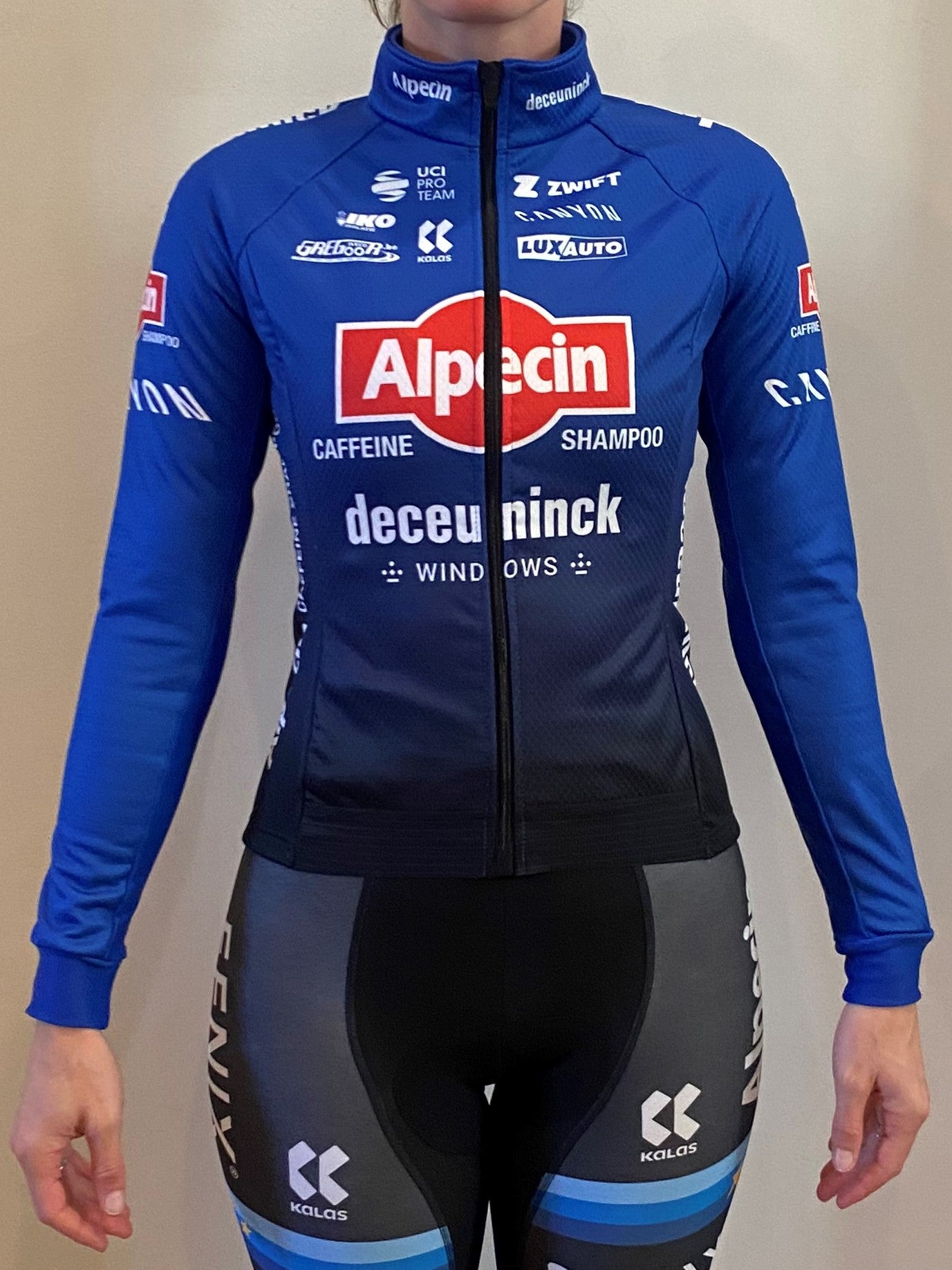 Alpecin Deceuninck Women | Kalas Long Sleeve Winter Gabba Jacket | S | Rider-Issued Pro Team Kit