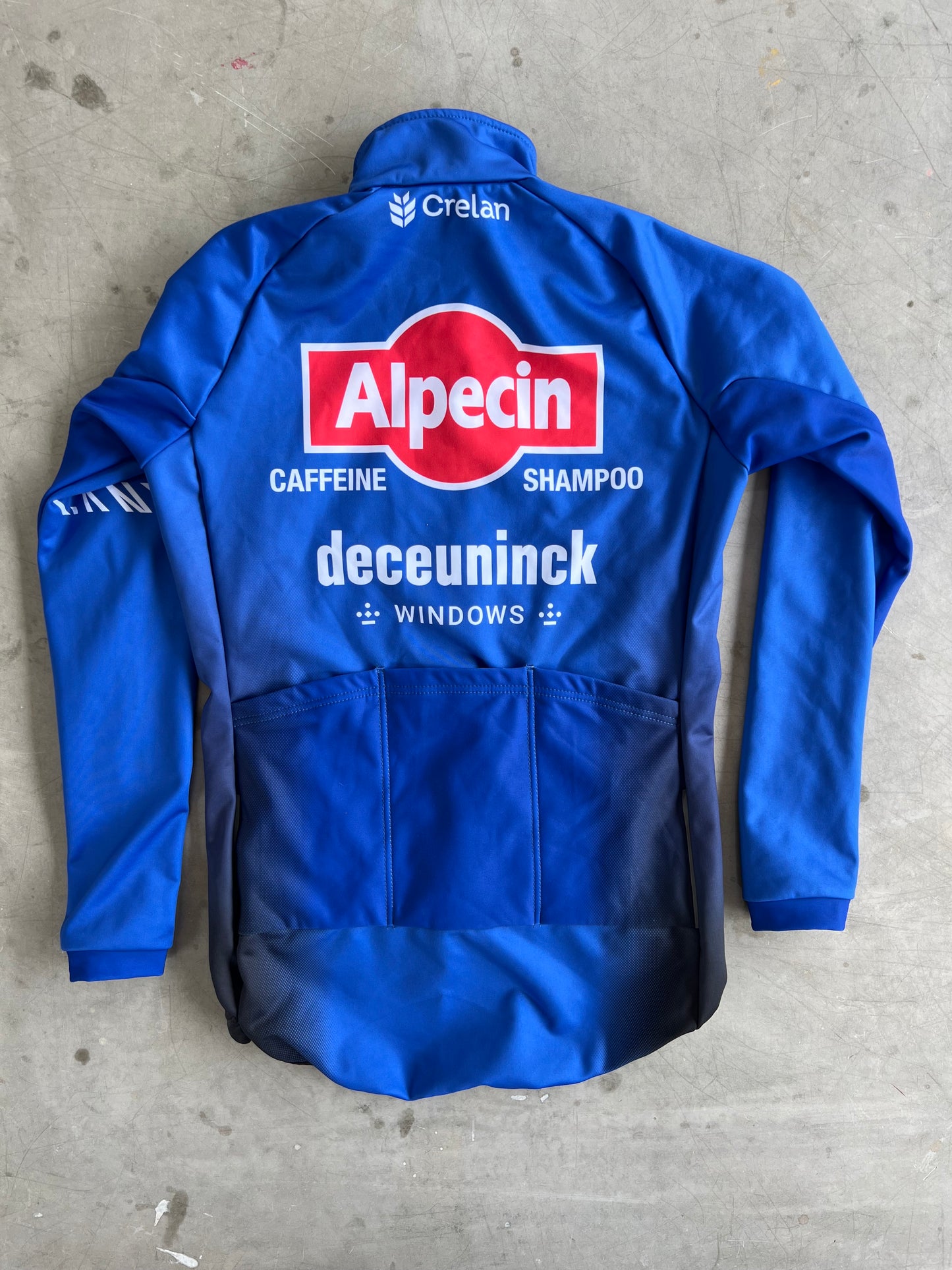 Alpecin Deceuninck Women | Kalas Long Sleeve Winter Gabba Jacket with Tail | S | Rider-Issued Pro Team Kit