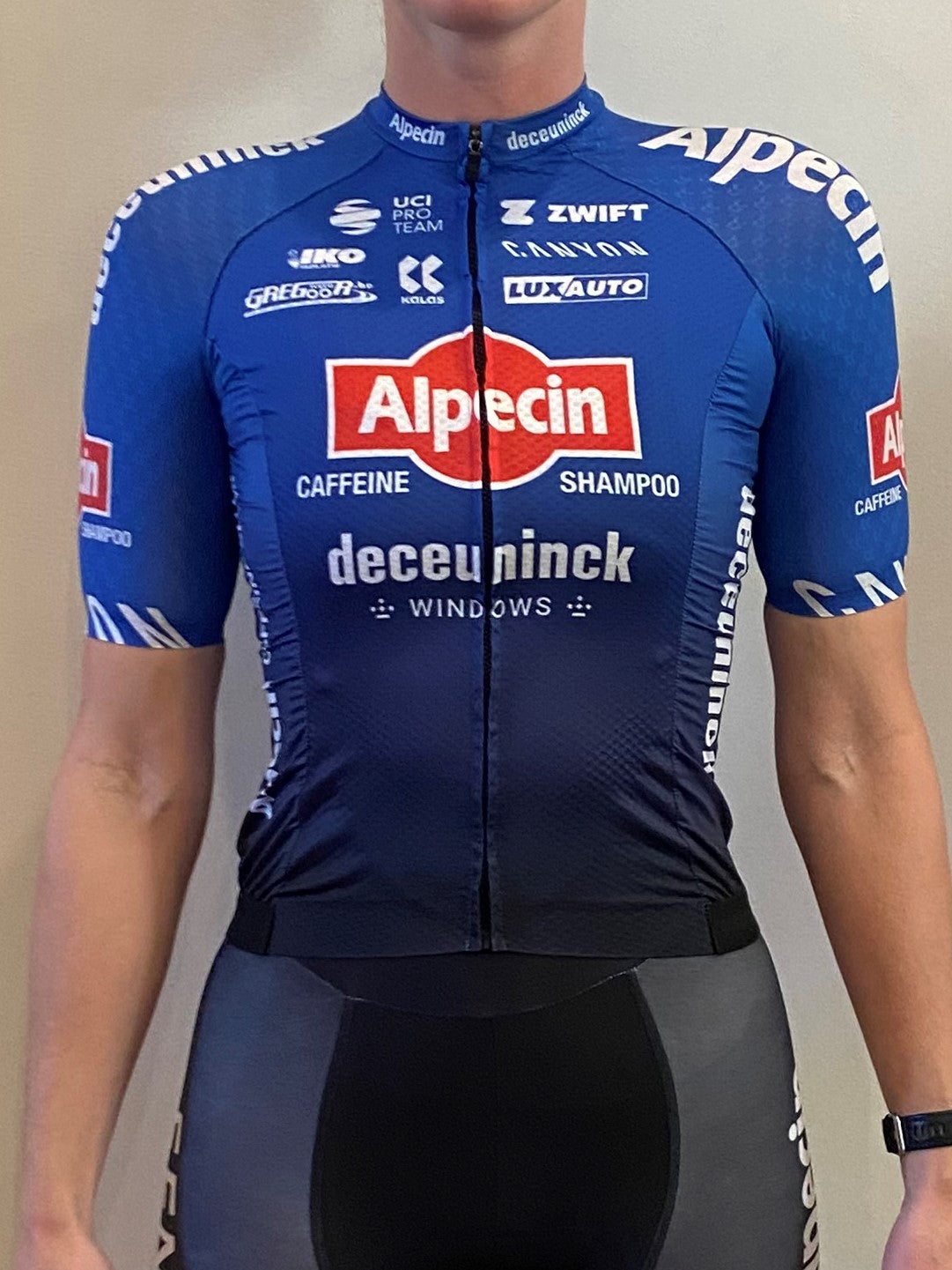 Alpecin Deceuninck Women | Kalas Short Sleeve Race Jersey | S | Rider-Issued Pro Team Kit