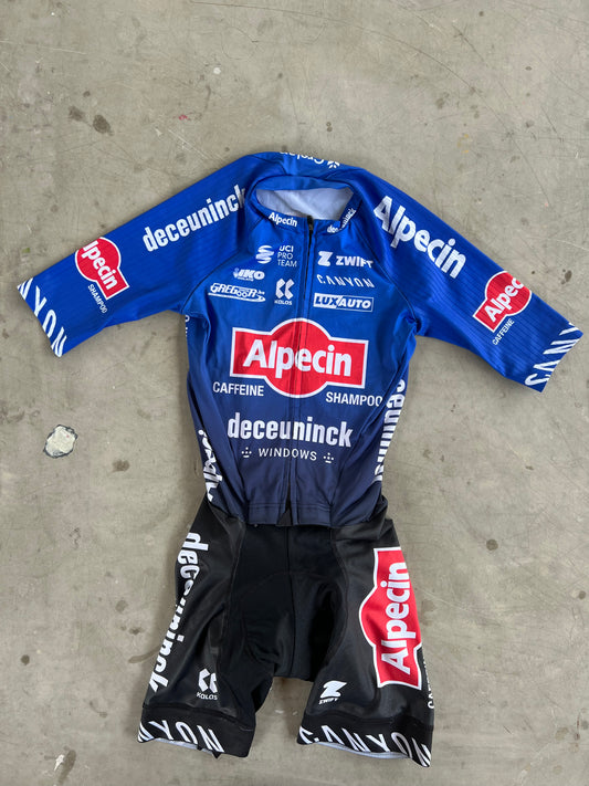 Alpecin Deceuninck Women | Kalas Aero Race Suit | S | Rider-Issued Pro Team Kit