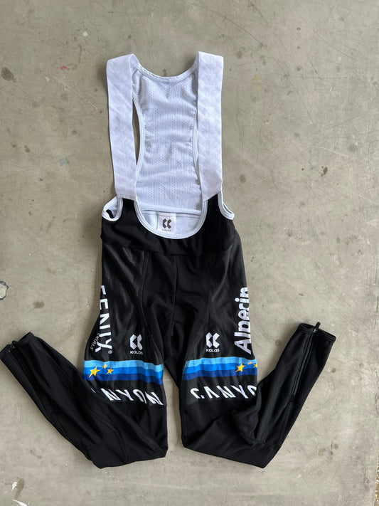 Alpecin Fenix Women | Kalas Unpadded Winter Tights - European Champion Edition | S | Rider-Issued Pro Team Kit