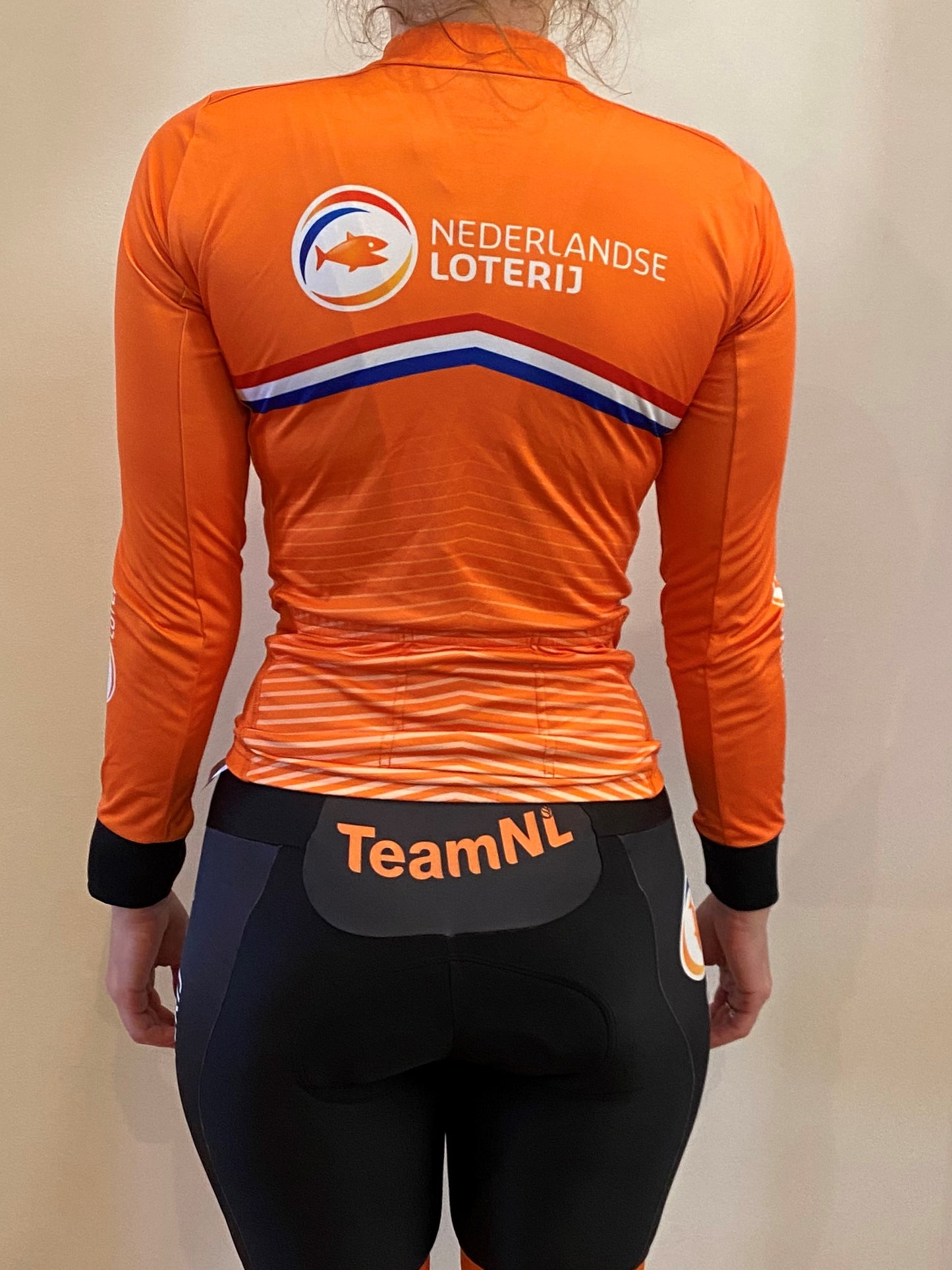 Dutch National Team Women | Bioracer Long Sleeve Thermal Jersey | S | Rider-Issued Pro Team Kit