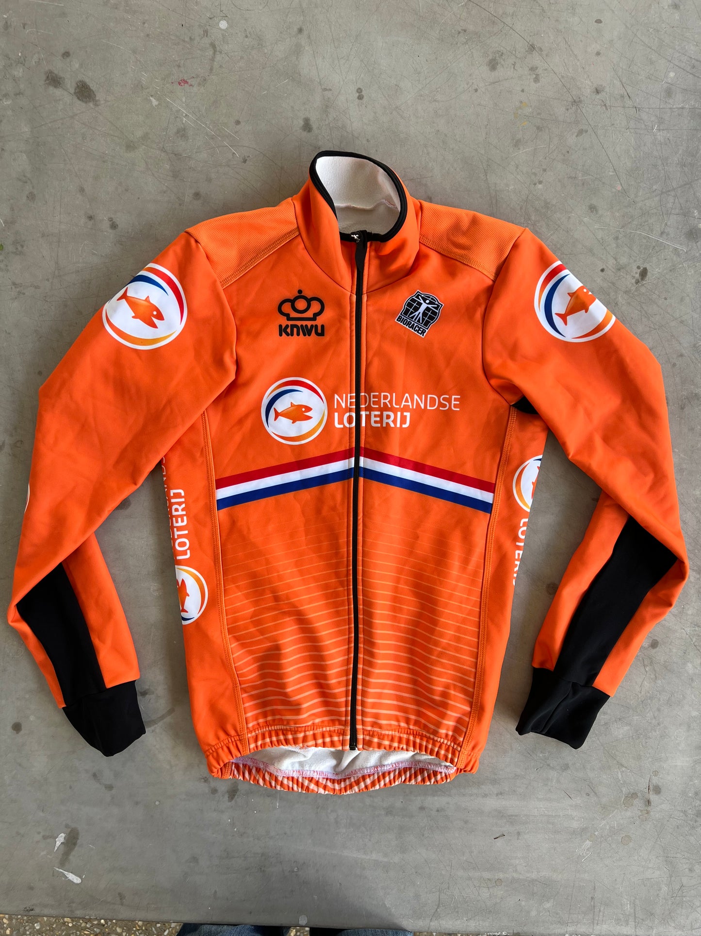 Dutch National Team Women | Bioracer Deep Winter Jacket | S | Rider-Issued Pro Team Kit