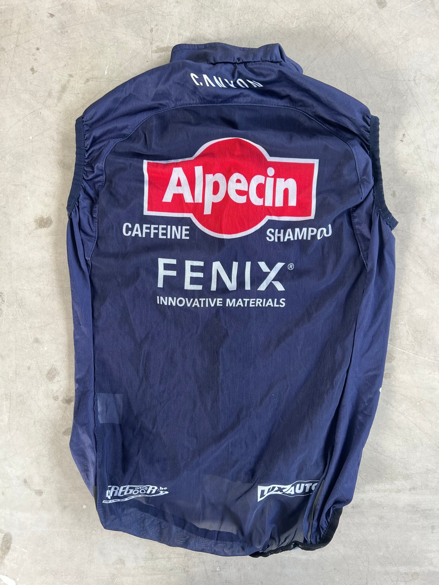 Alpecin Fenix Women | Kalas Lightweight Gilet / Wind Vest | S | Rider-Issued Pro Team Kit