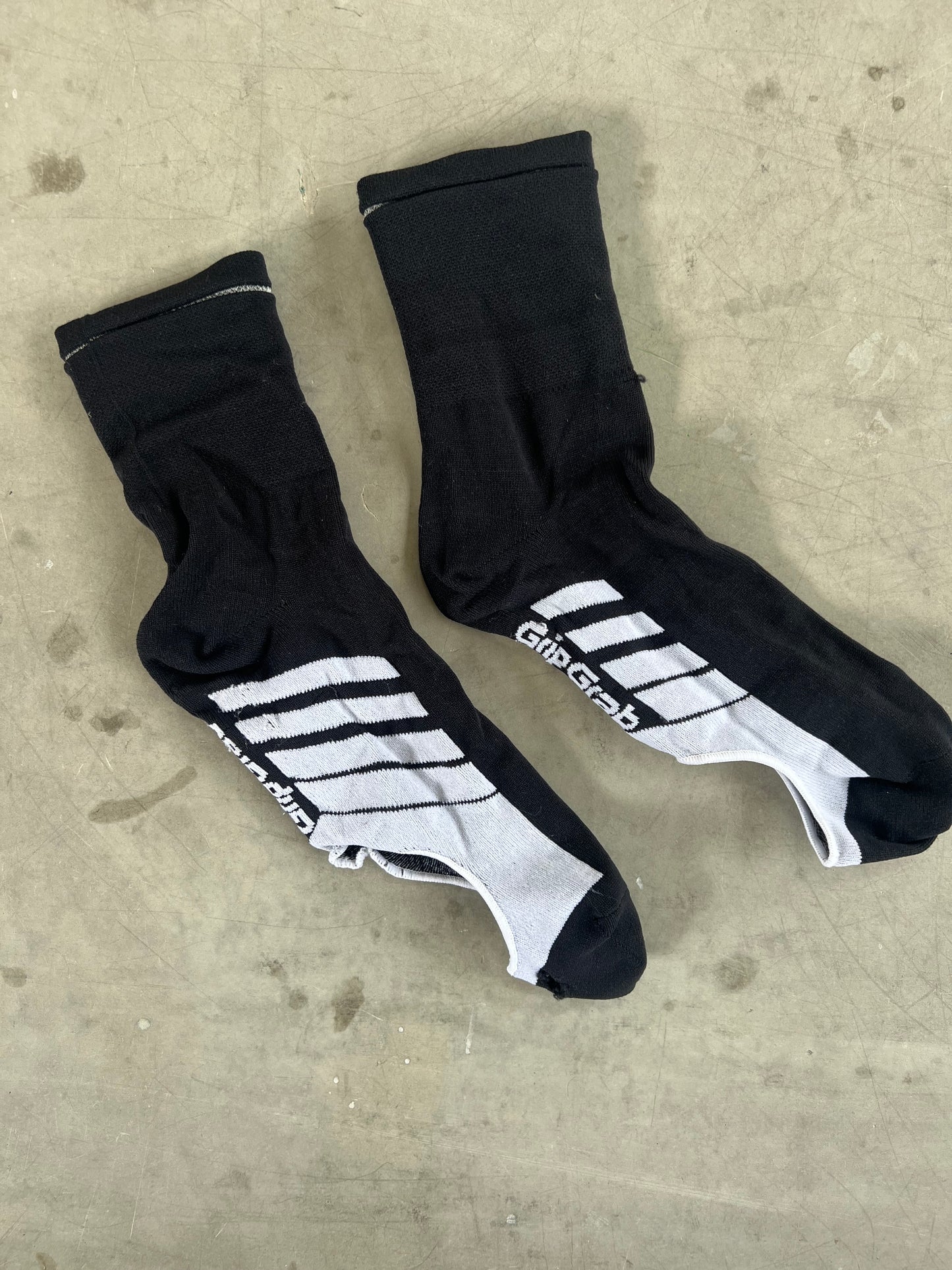 Alpecin Fenix | Grip Grab Over-Socks (clearance) | Black | Rider-Issued Pro Team Kit